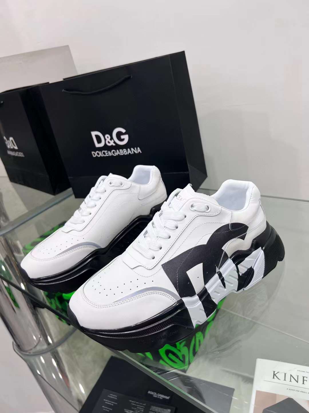Men Women D*G Top Sneakers