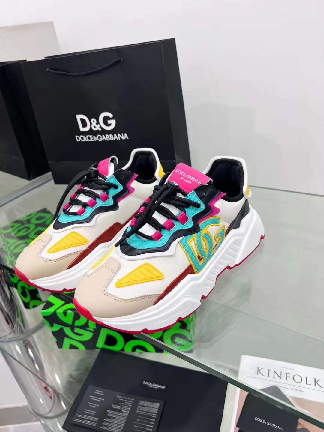 Men Women D*G Top Sneakers