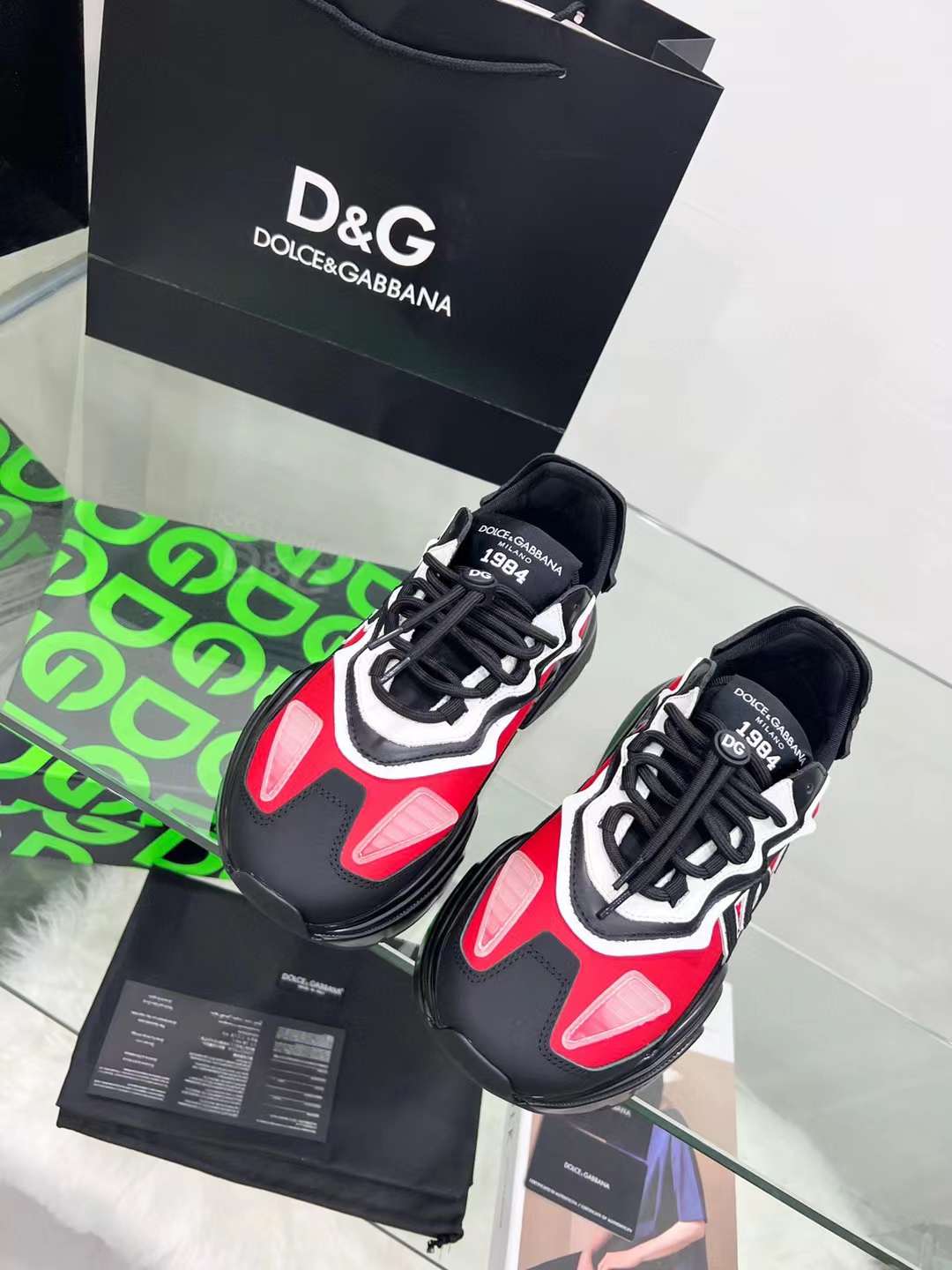 Men Women D*G Top Sneakers