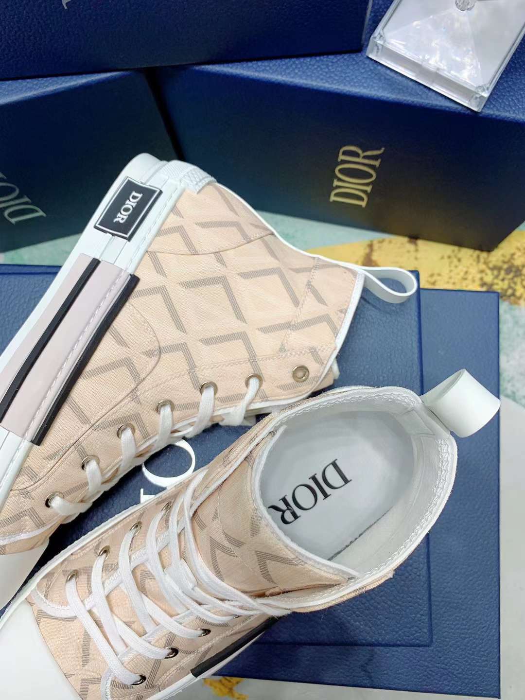 Men Women D*ior Top Sneakers （）