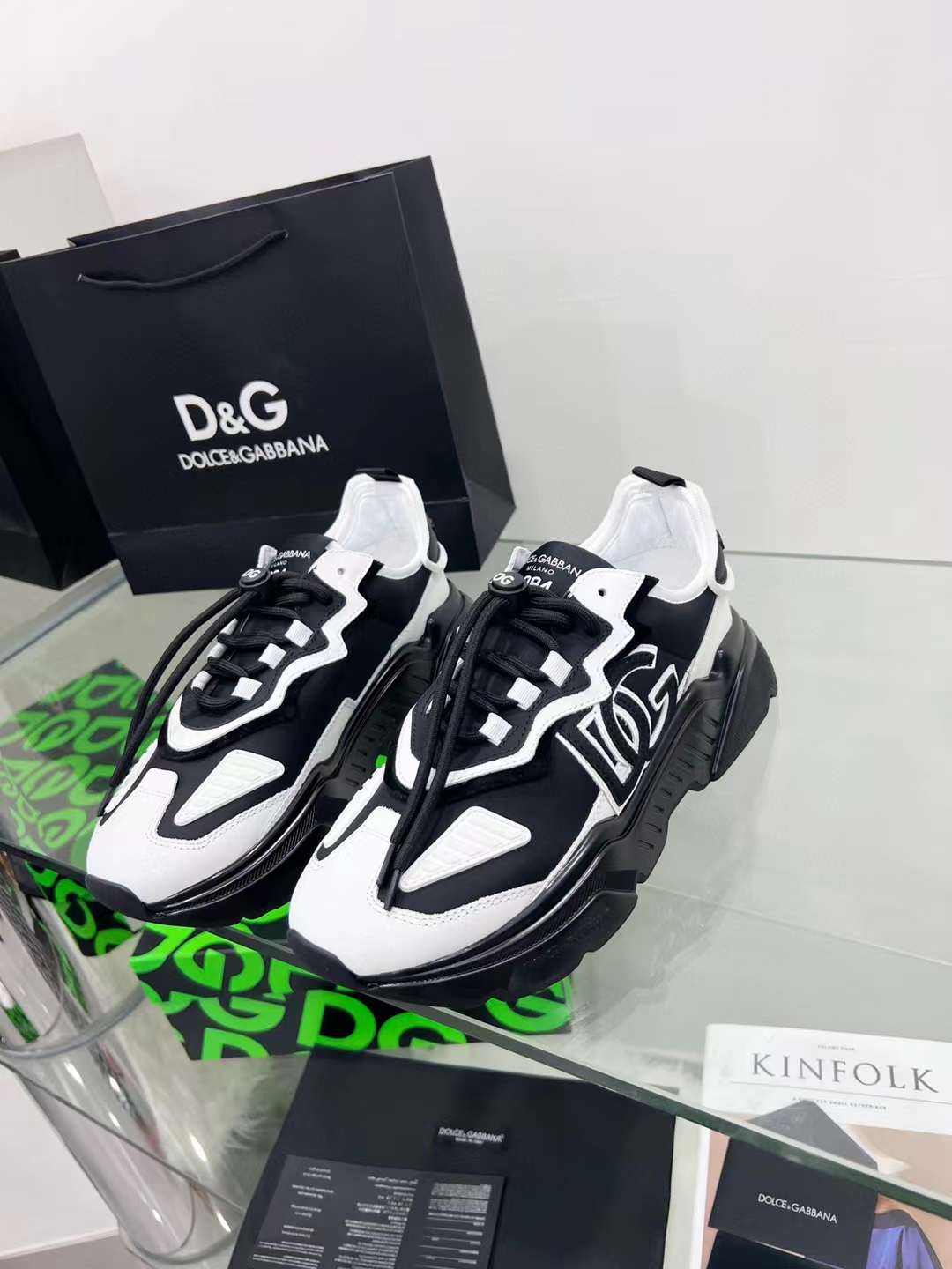 Men Women D*G Top Sneakers