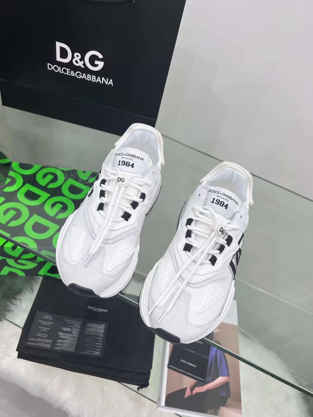 Men Women D*G Top Sneakers