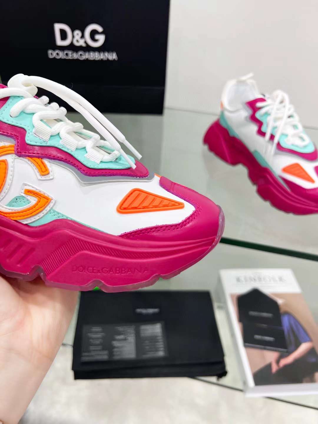 Men Women D*G Top Sneakers