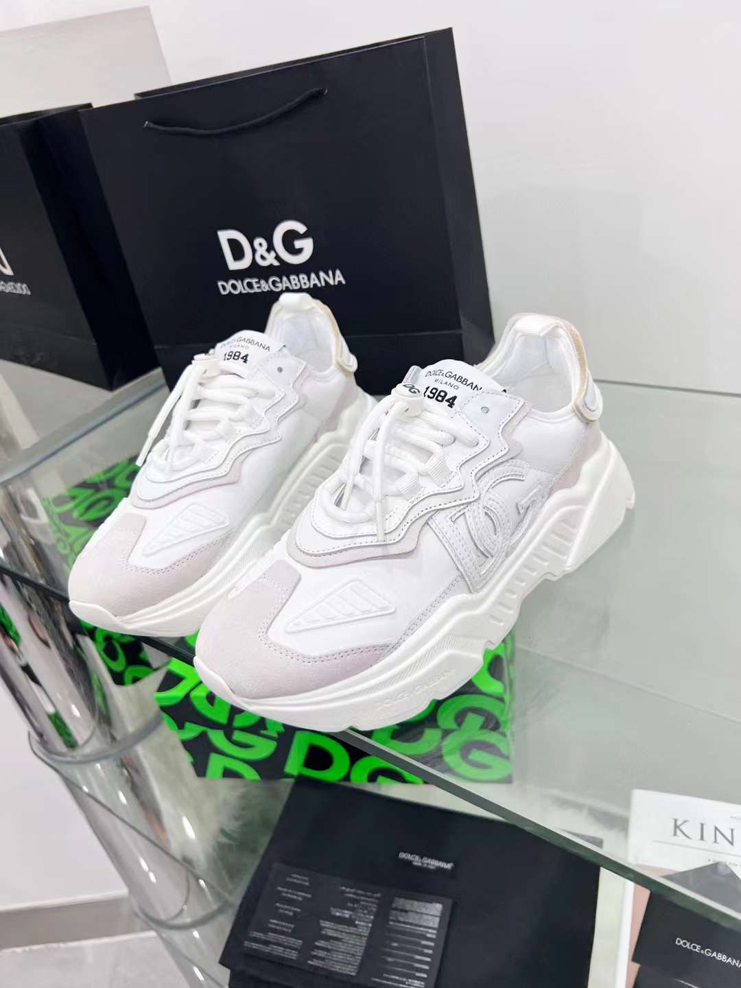 Men Women D*G Top Sneakers