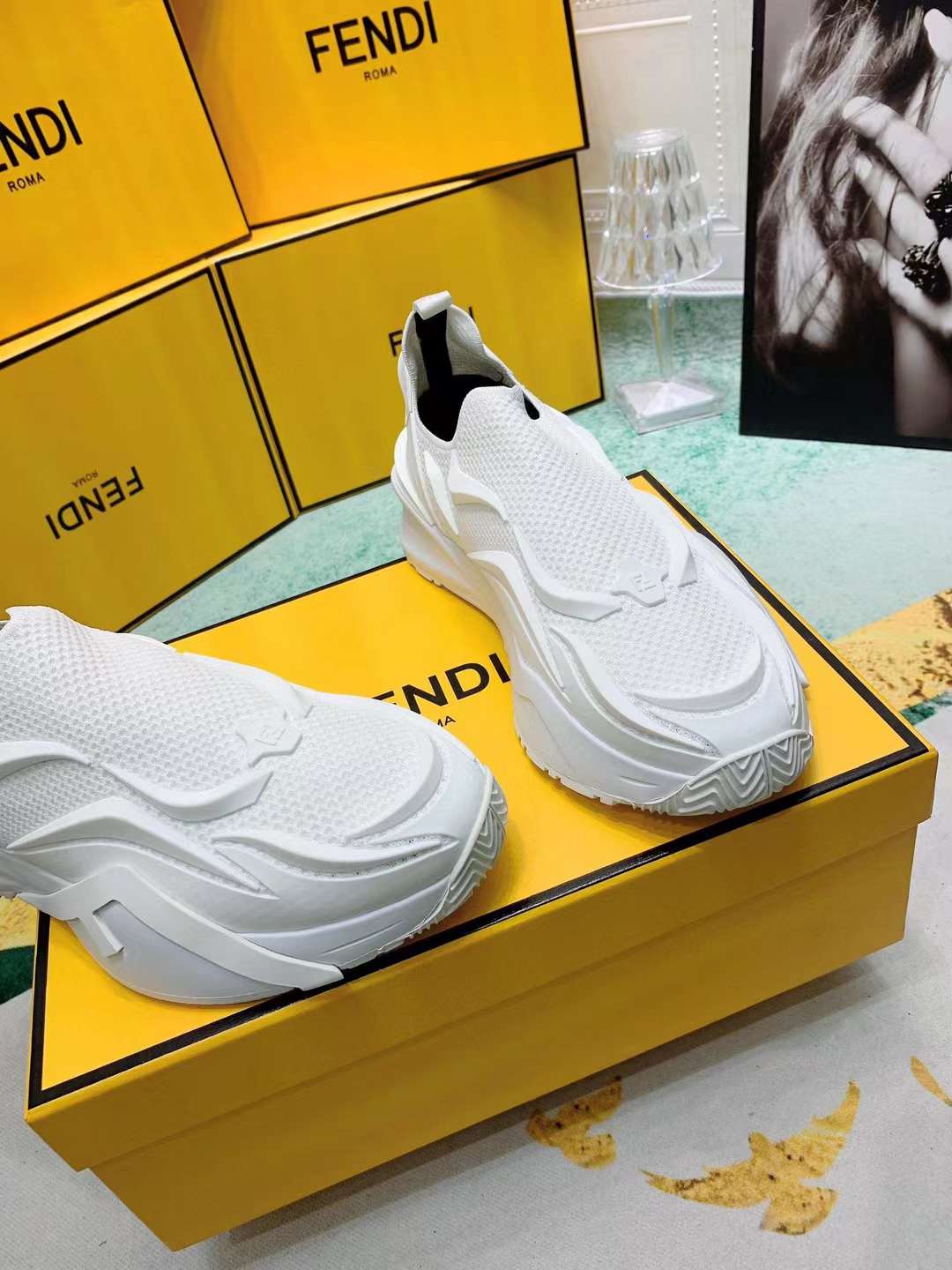 Men Women F*endi Top Sneaker （ ）