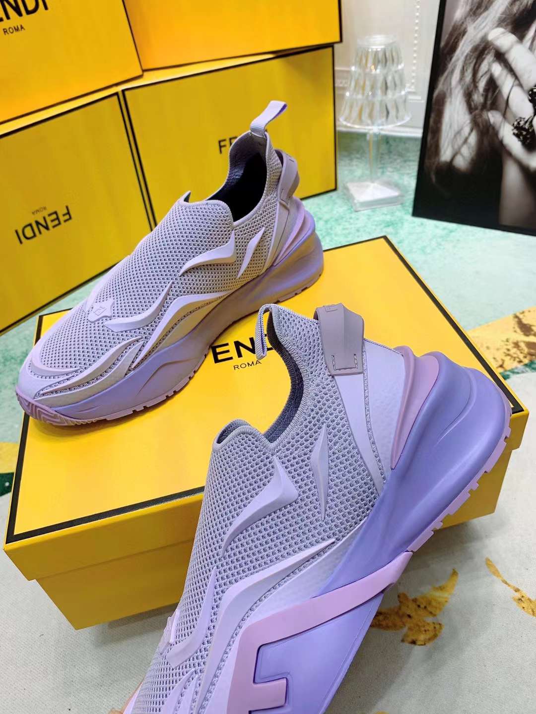 Men Women F*endi Top Sneaker （ ）