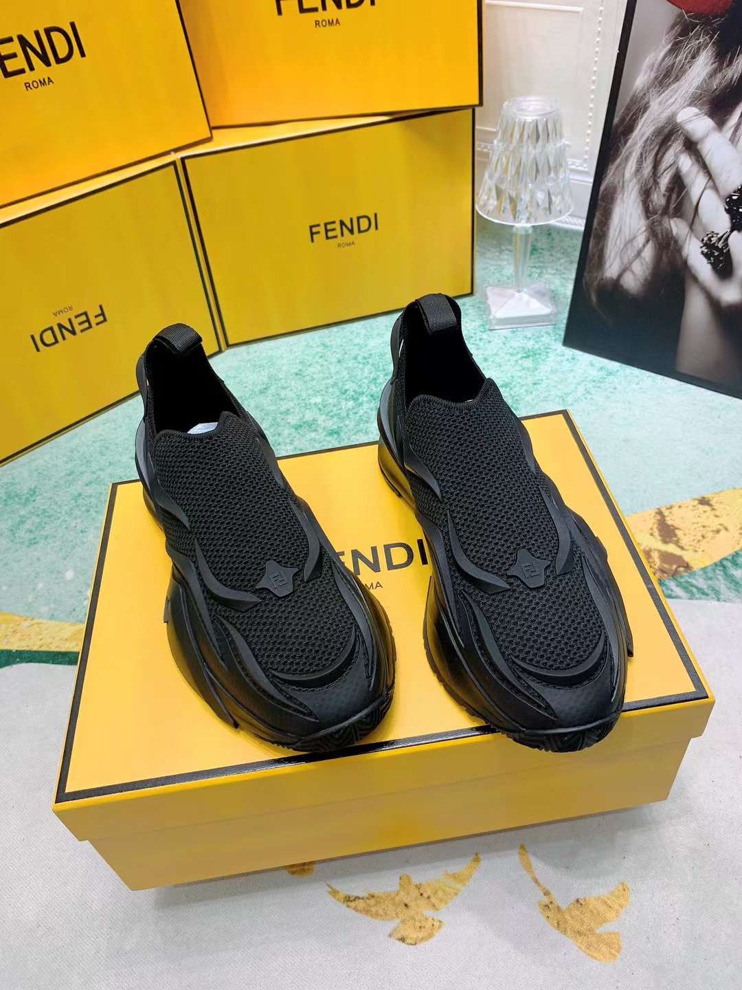 Men Women F*endi Top Sneaker （ ）