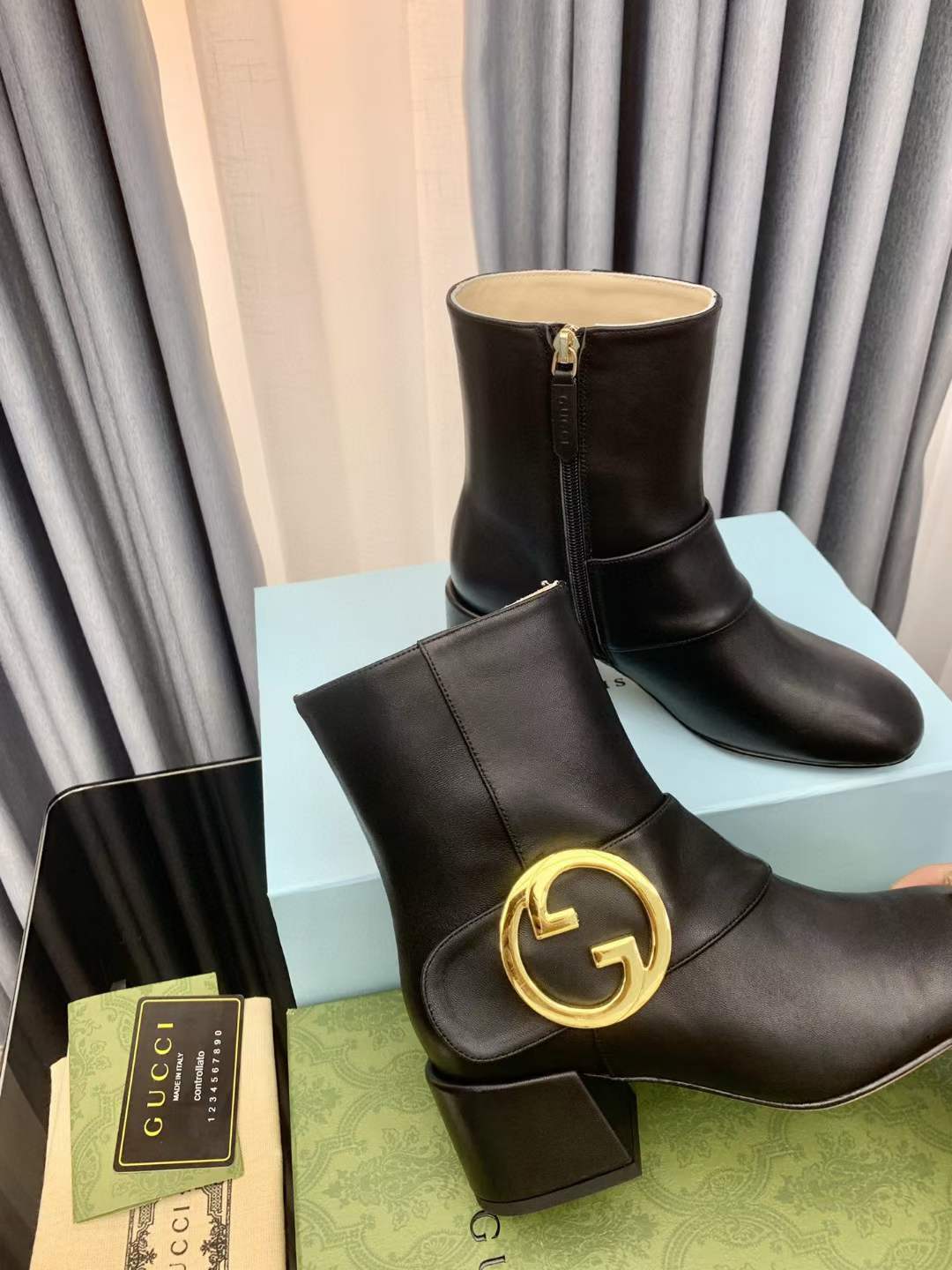 Women G*ucci Top Boots （）