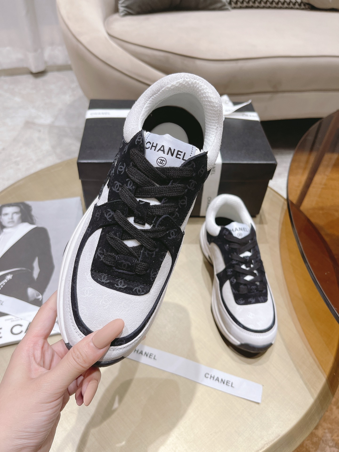 Women C*hanel Sneakers Maikesneakers