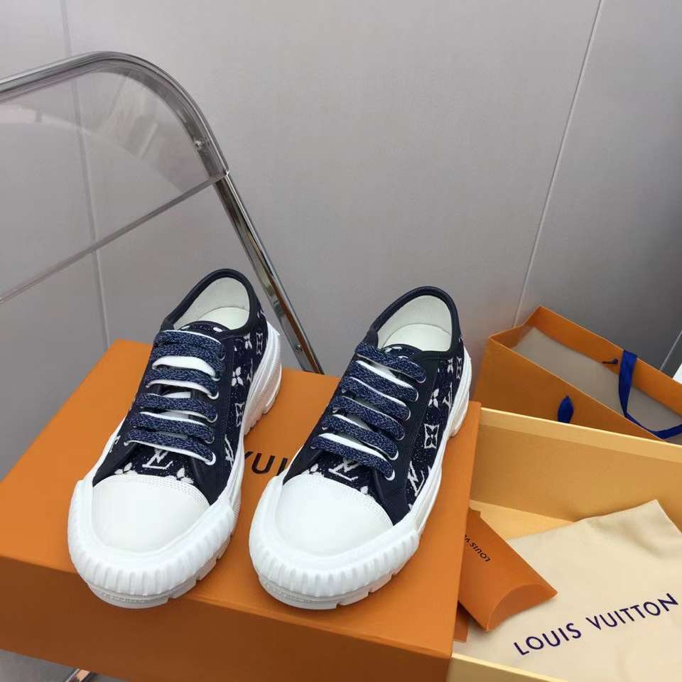 Women L*ouis V*uitton Top Sneaker Maikesneakers