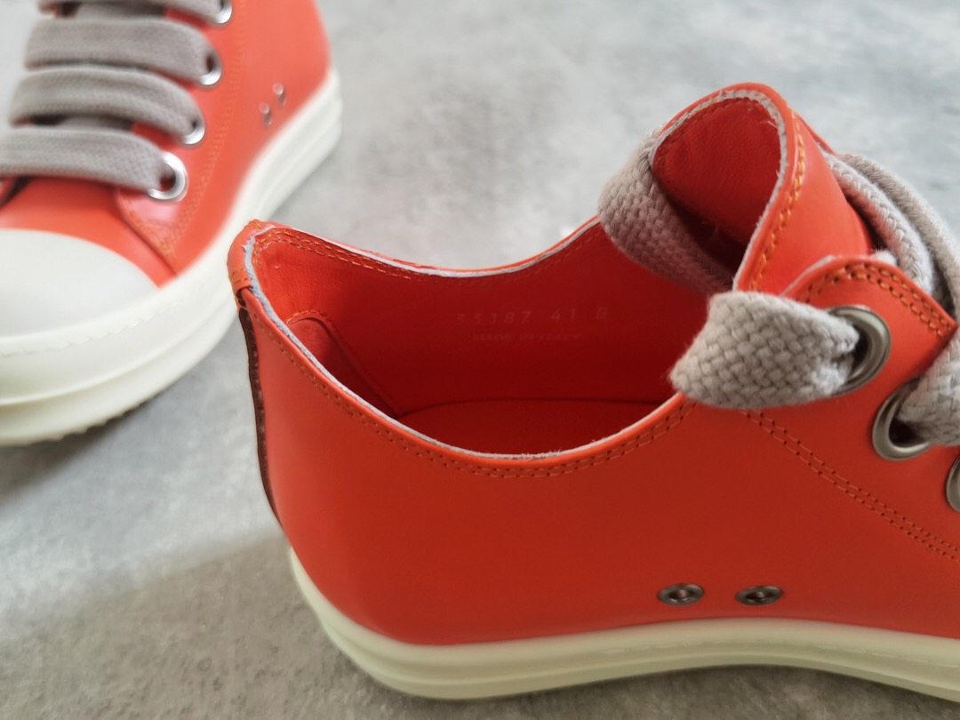 Men Women R*ick O*wens Top Sneaker