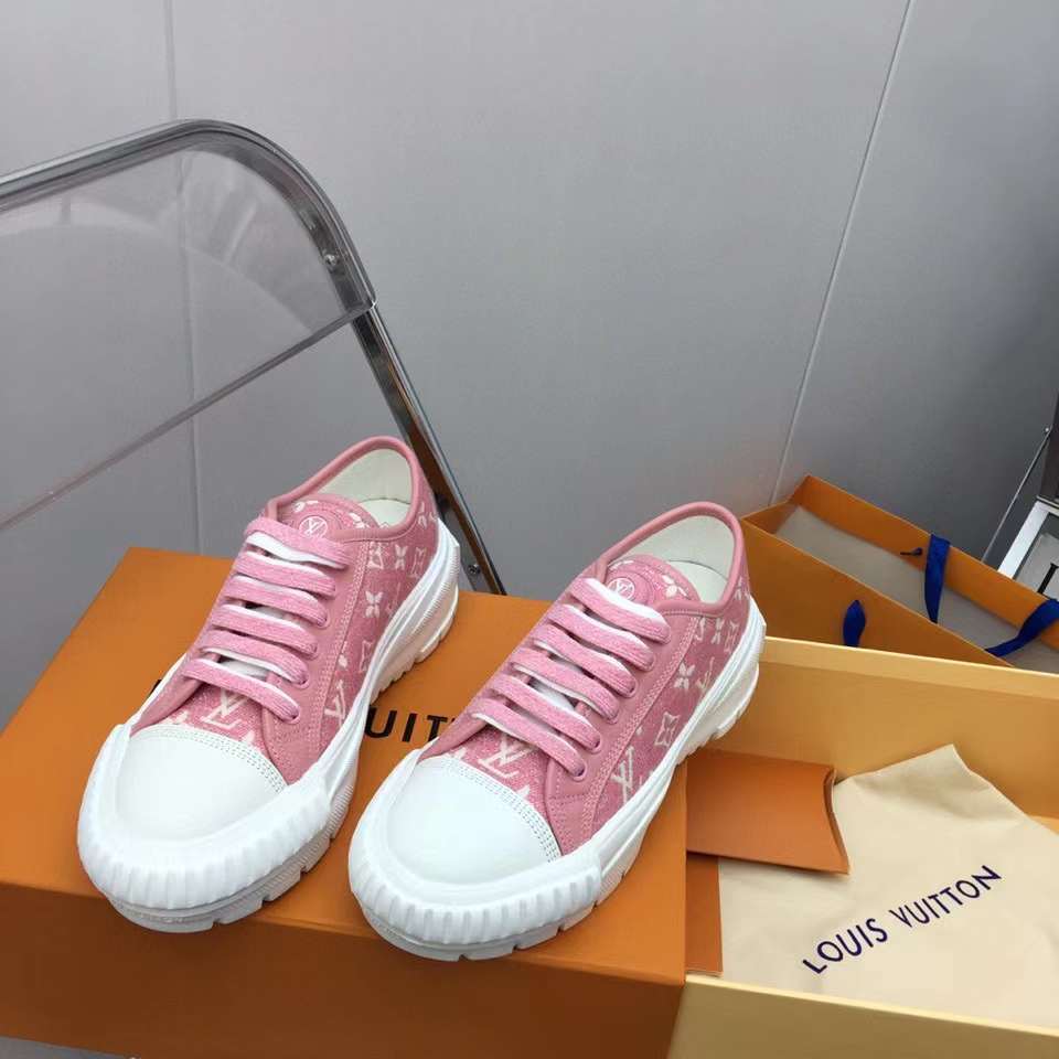 Women L*ouis V*uitton Top Sneaker Maikesneakers
