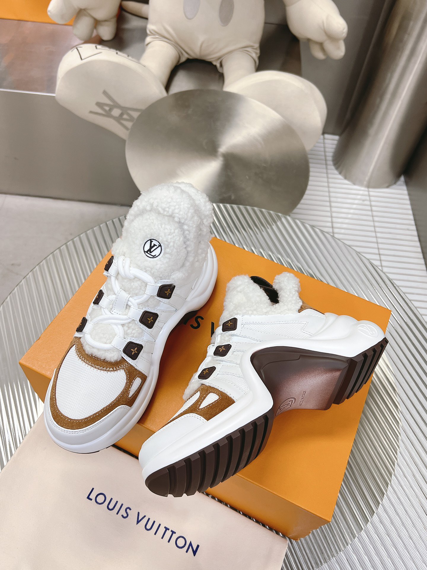 Women L*ouis V*uitton Top Sneaker Maikesneakers