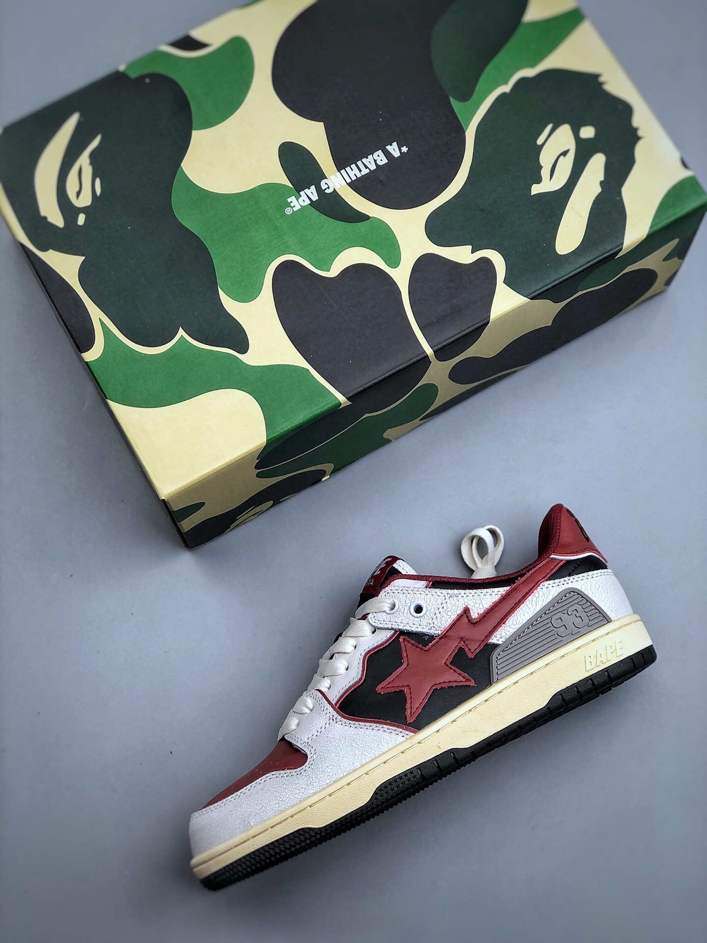 Men Women B*ape sta to low Top Sneaker