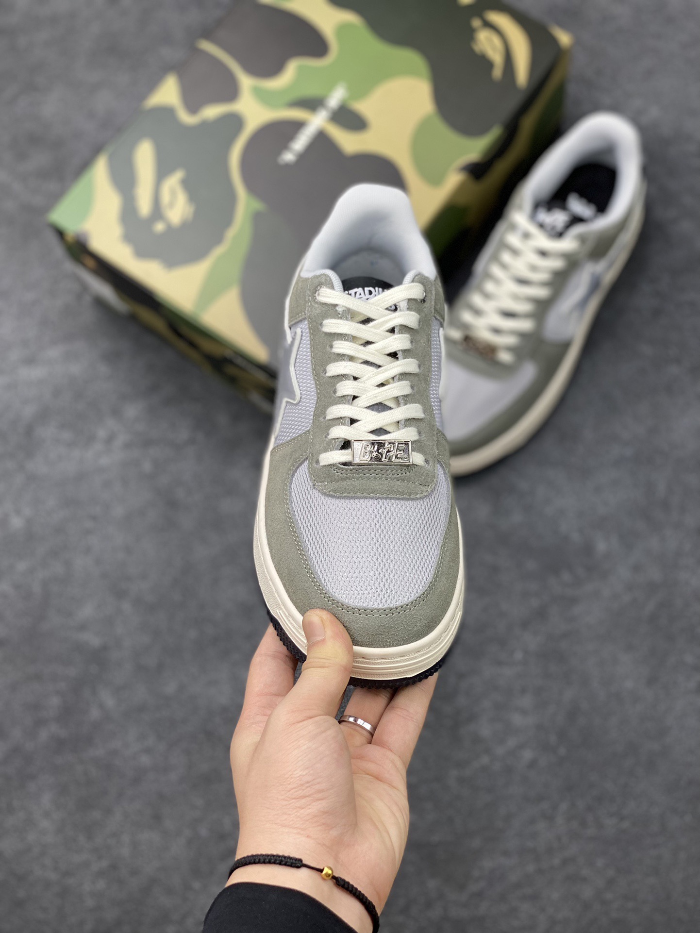 Men Women B*ape Top Sneaker