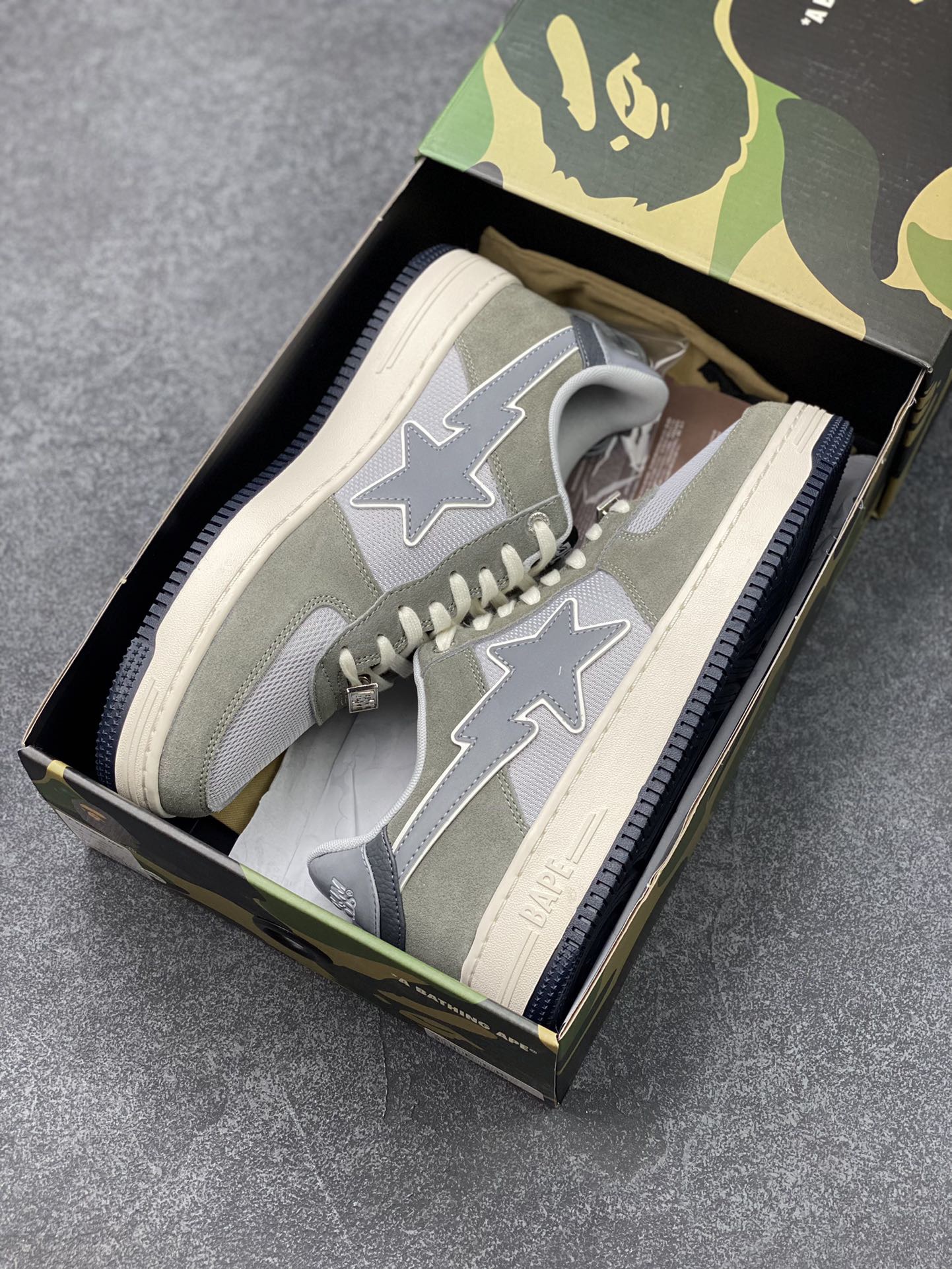 Men Women B*ape Top Sneaker