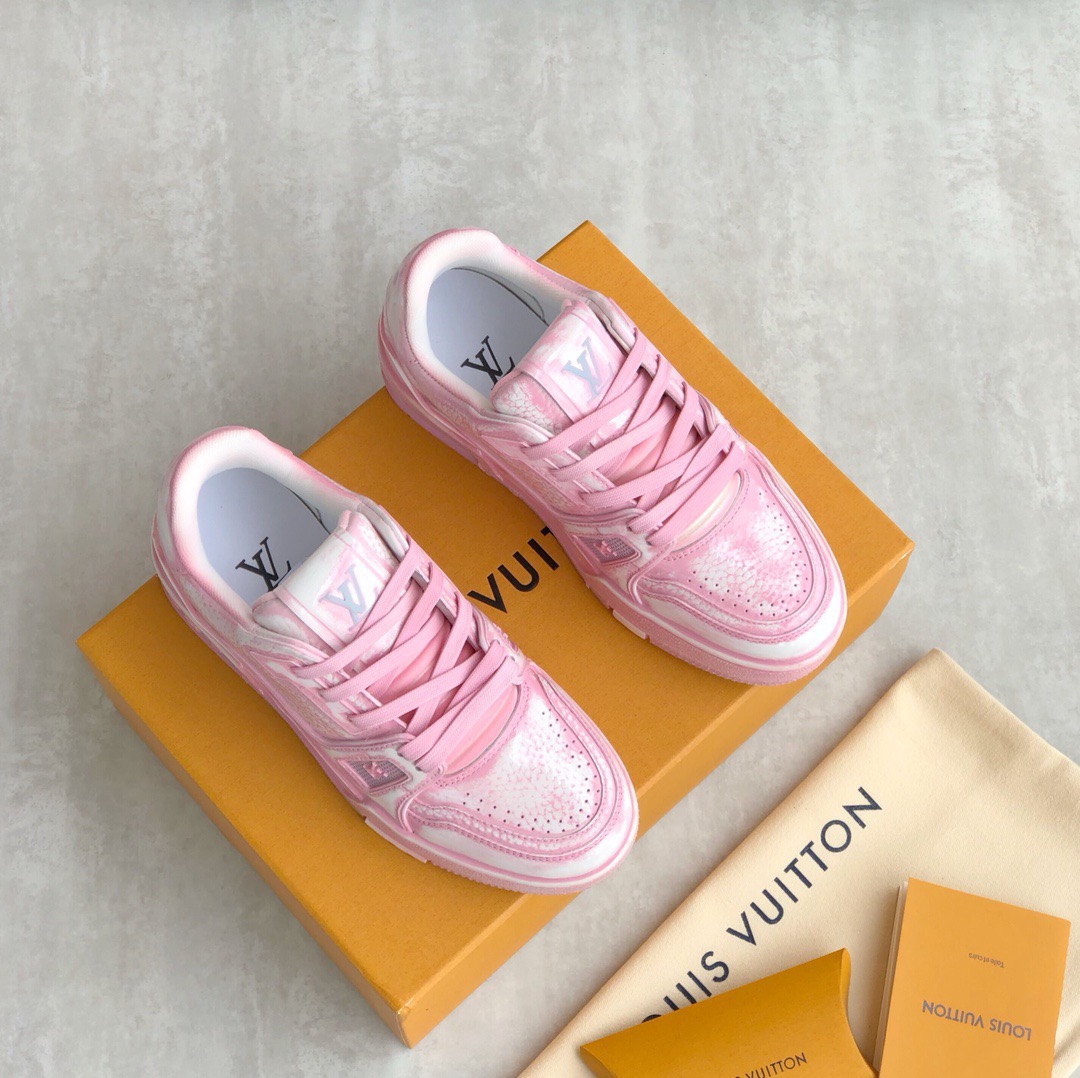 Women L*ouis V*uitton Top Sneaker Maikesneakers