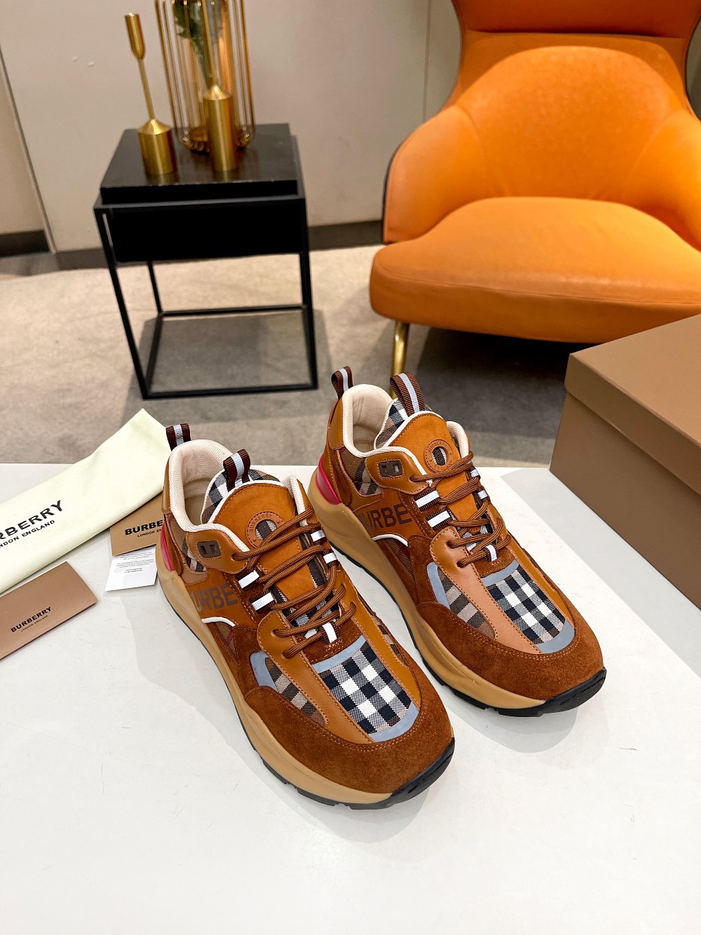 Men B*rberry Sneaker （）