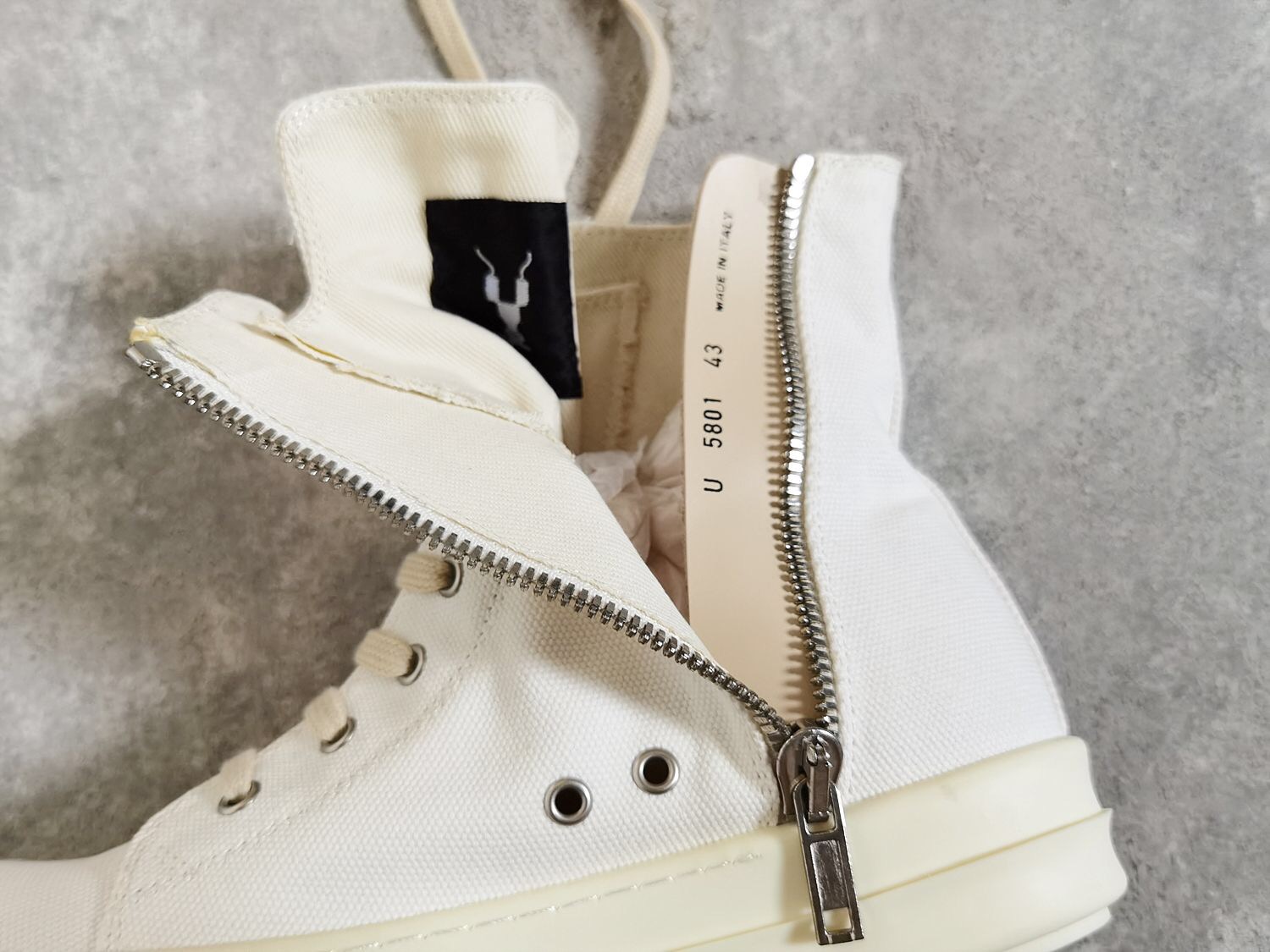 Men Women R*ick O*wens Top Sneaker