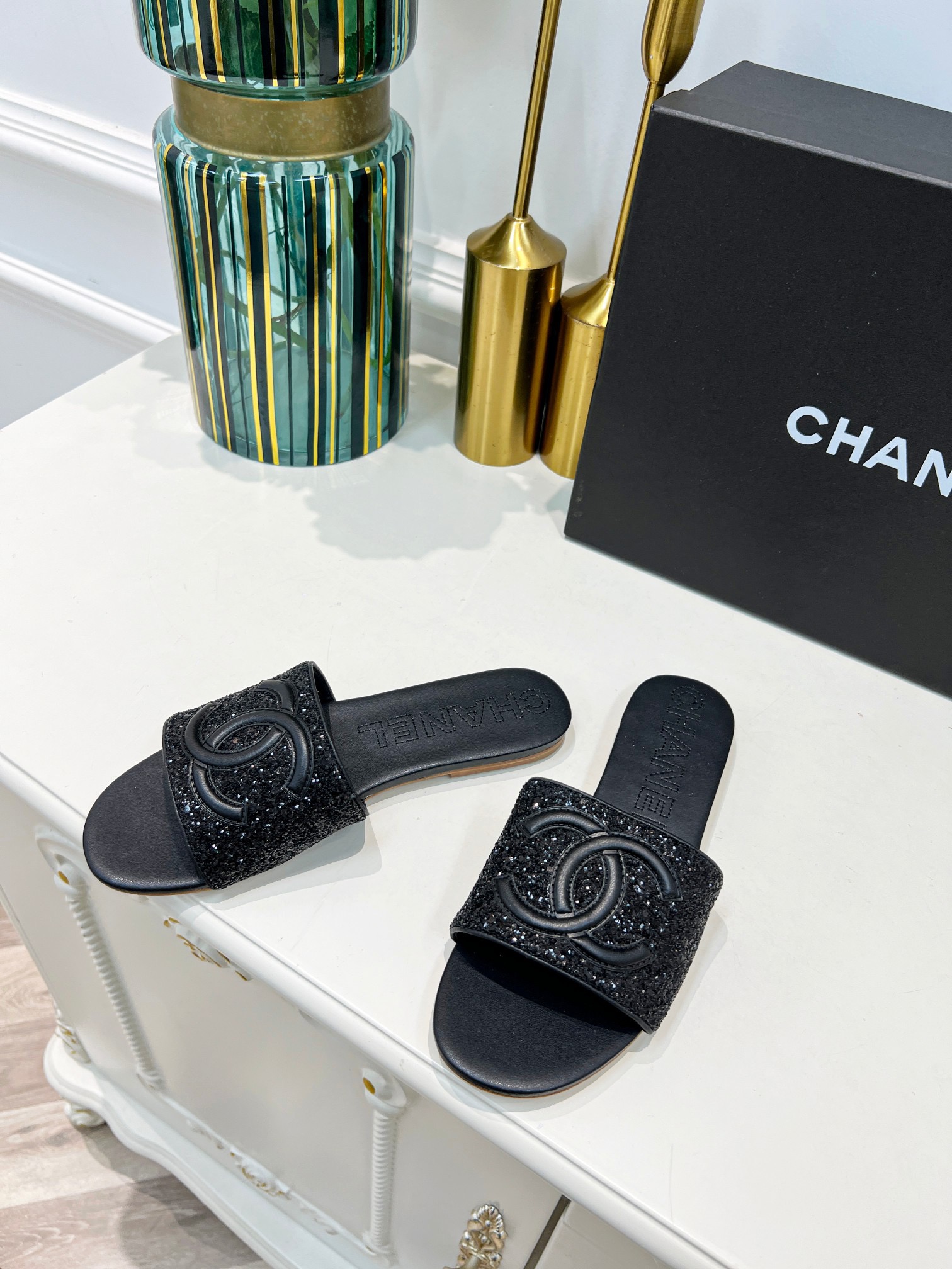 Women C*hanel Top Sandals