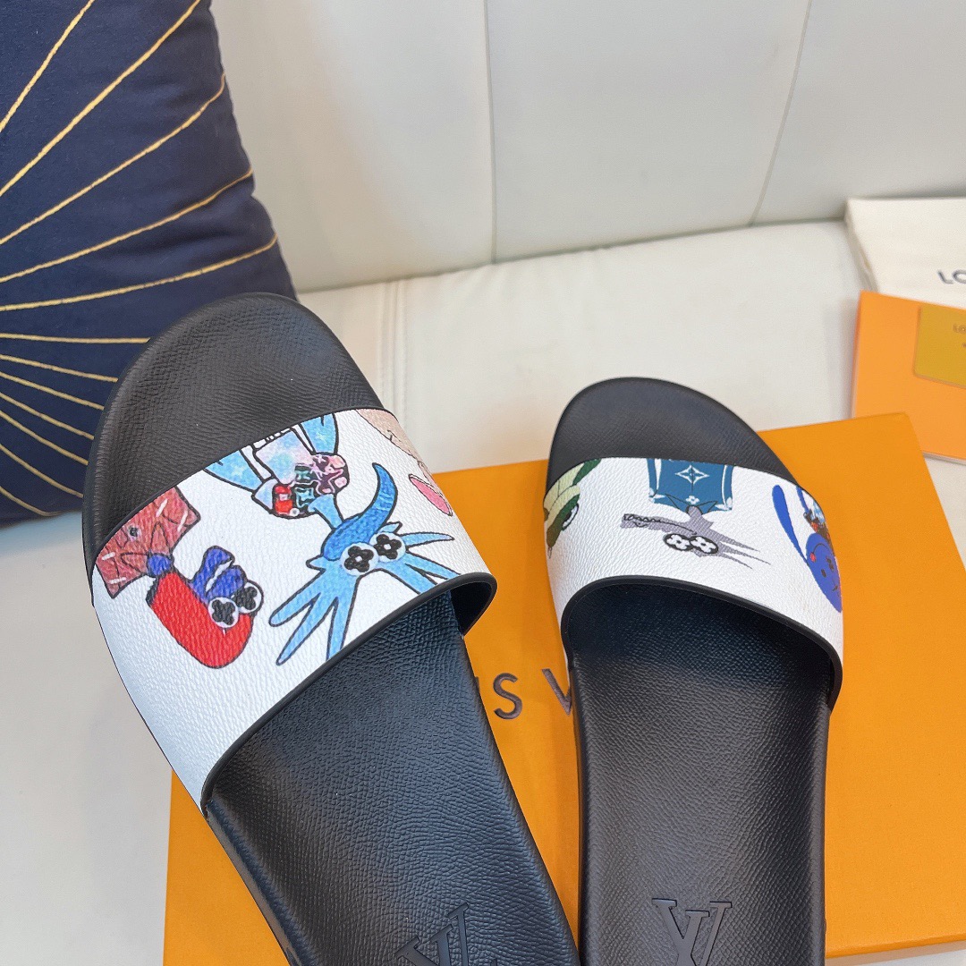 Men Women L*ouis V*uitton Top Slippers