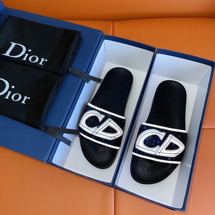 Men D*ior Top Quality slippers