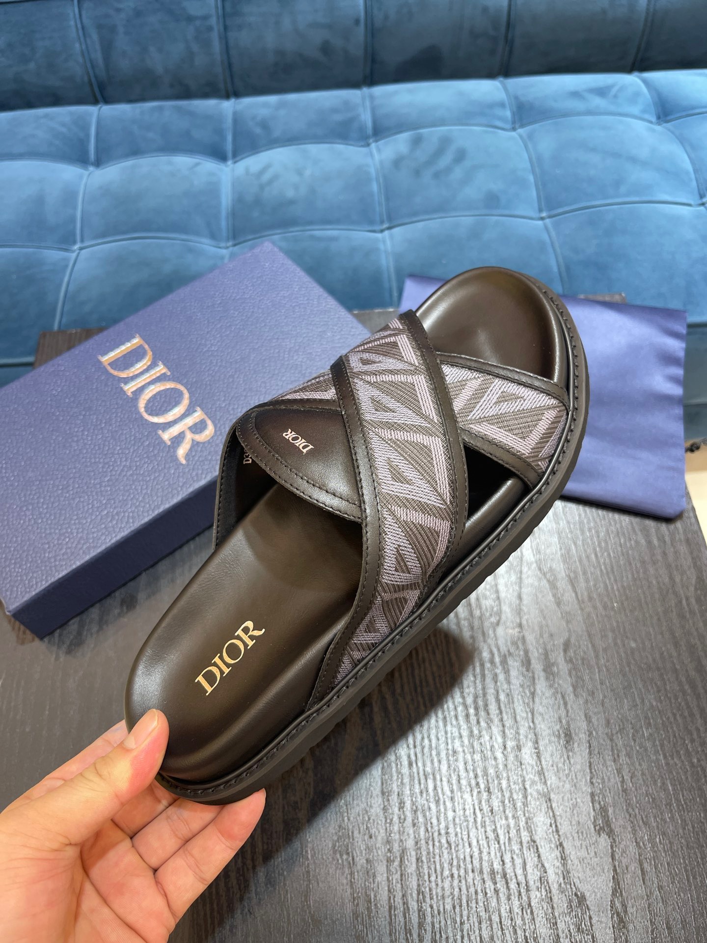 Men D*ior Top Quality slippers