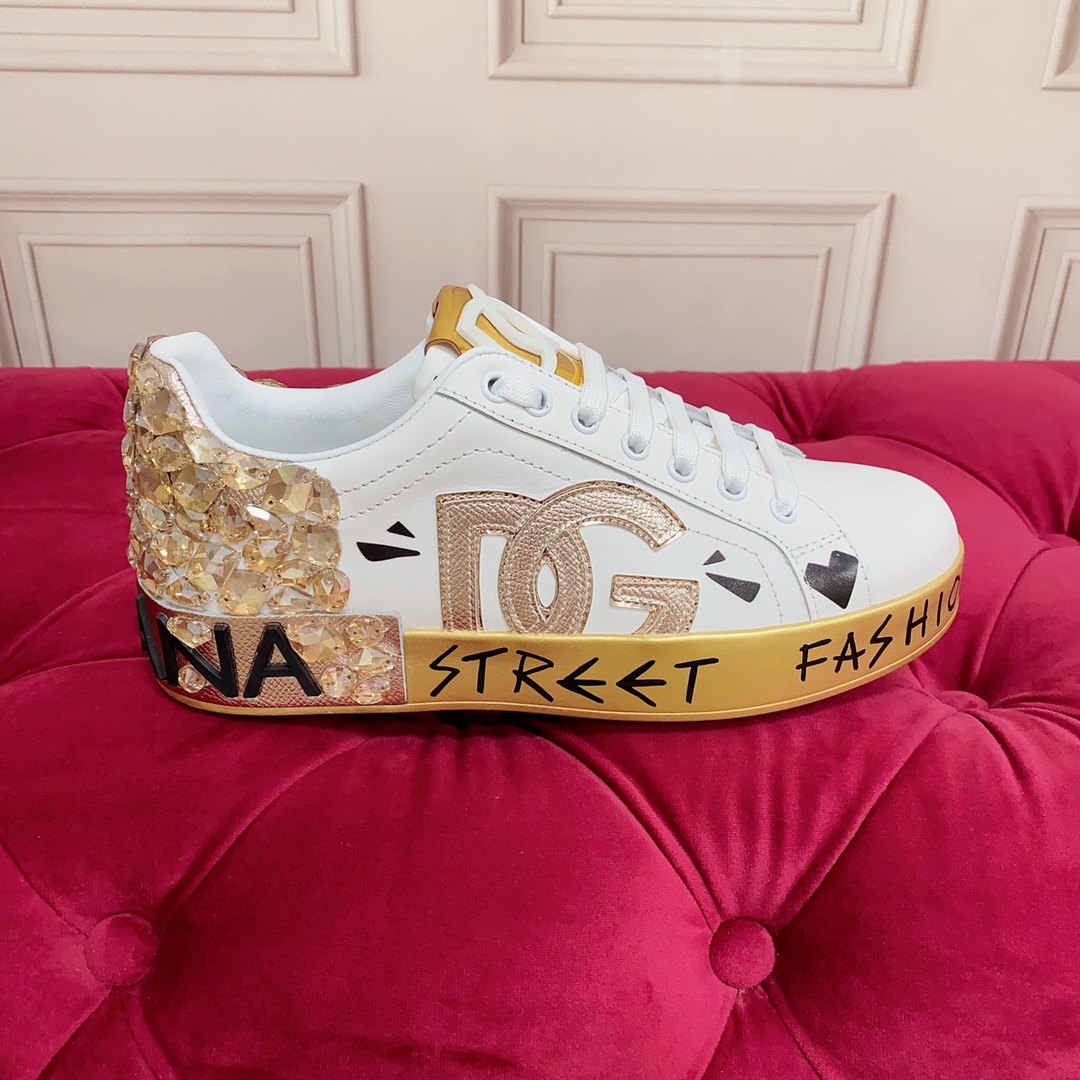 Men Women D*G Top Sneakers