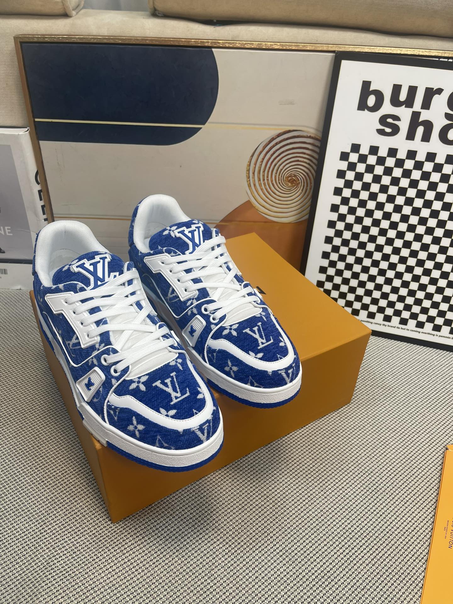 2023 Men L*ouis V*uitton Top Sneaker Maikesneakers