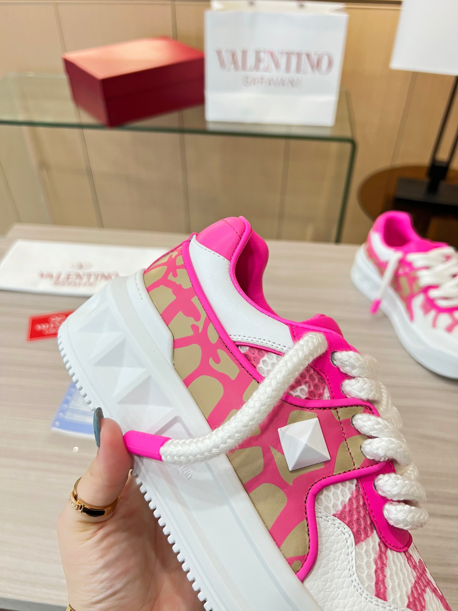 Women Men V*alentino Sneakers Maikesneakers