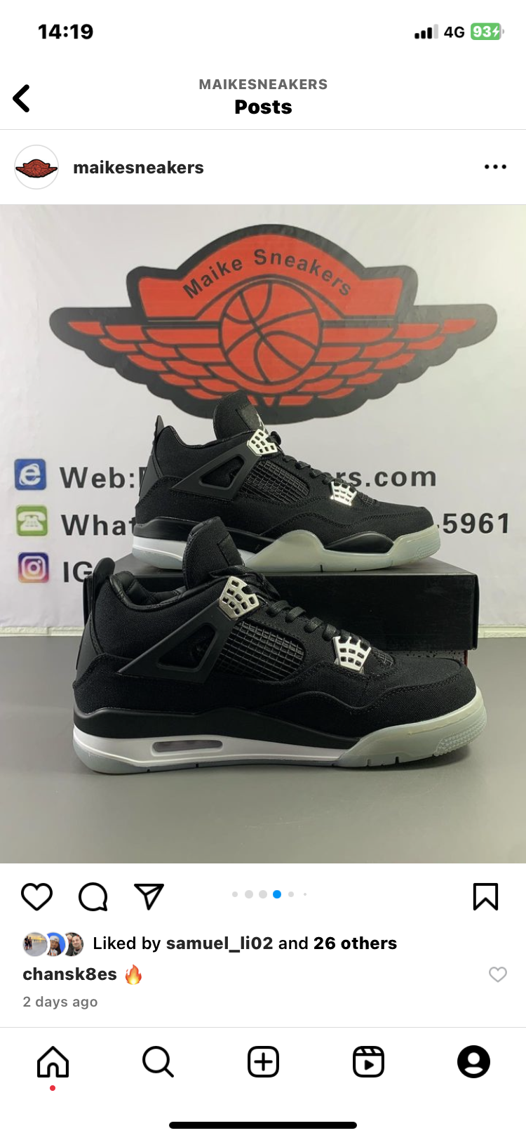 Top quality Air Jordan4 eminem X carhart Jordan 4