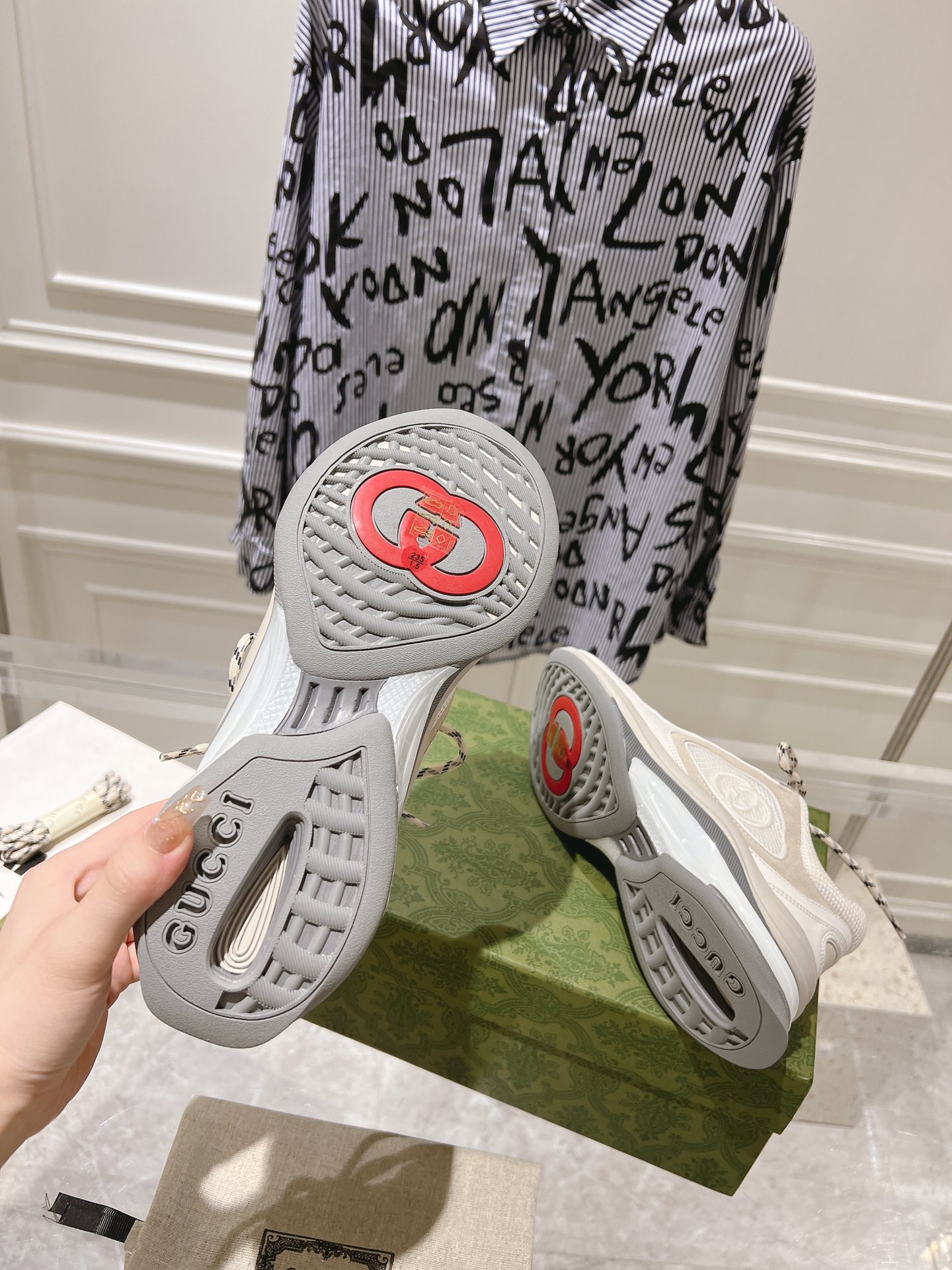 Men Women G*ucci Top Sneaker