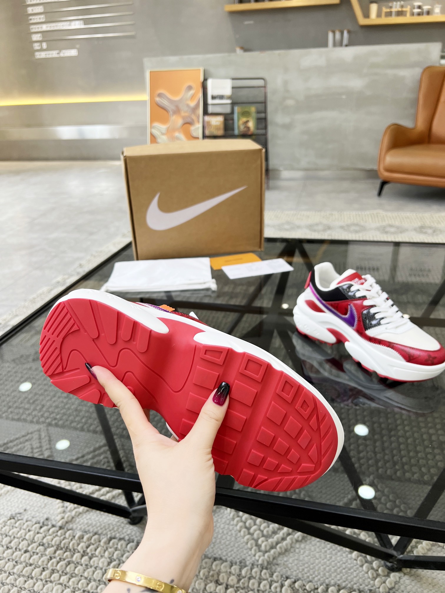 Men L*ouis V*uitton x NIKE Sneakers Maikesneakers