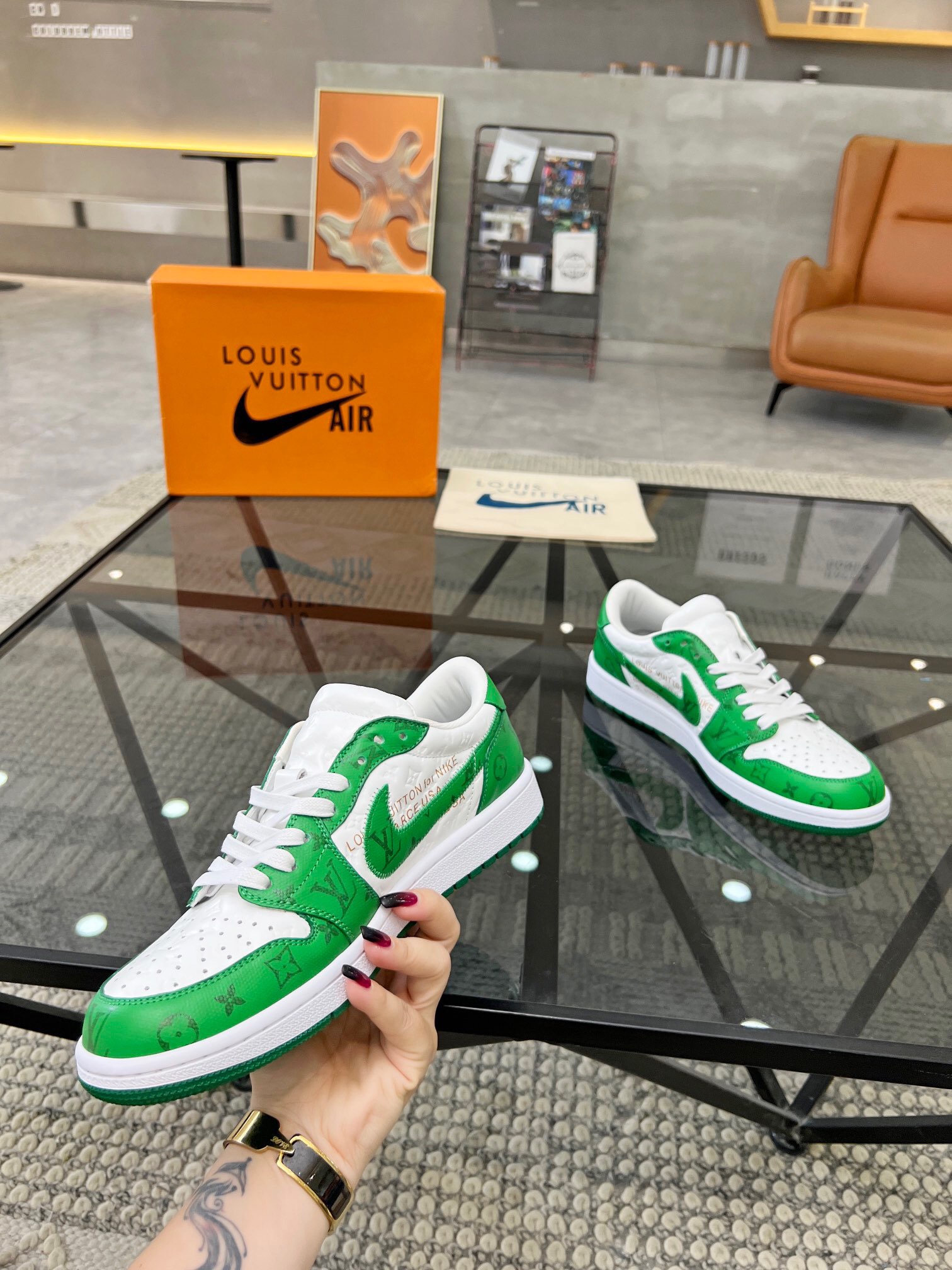 Men L*ouis V*uitton x NIKE Sneakers Maikesneakers