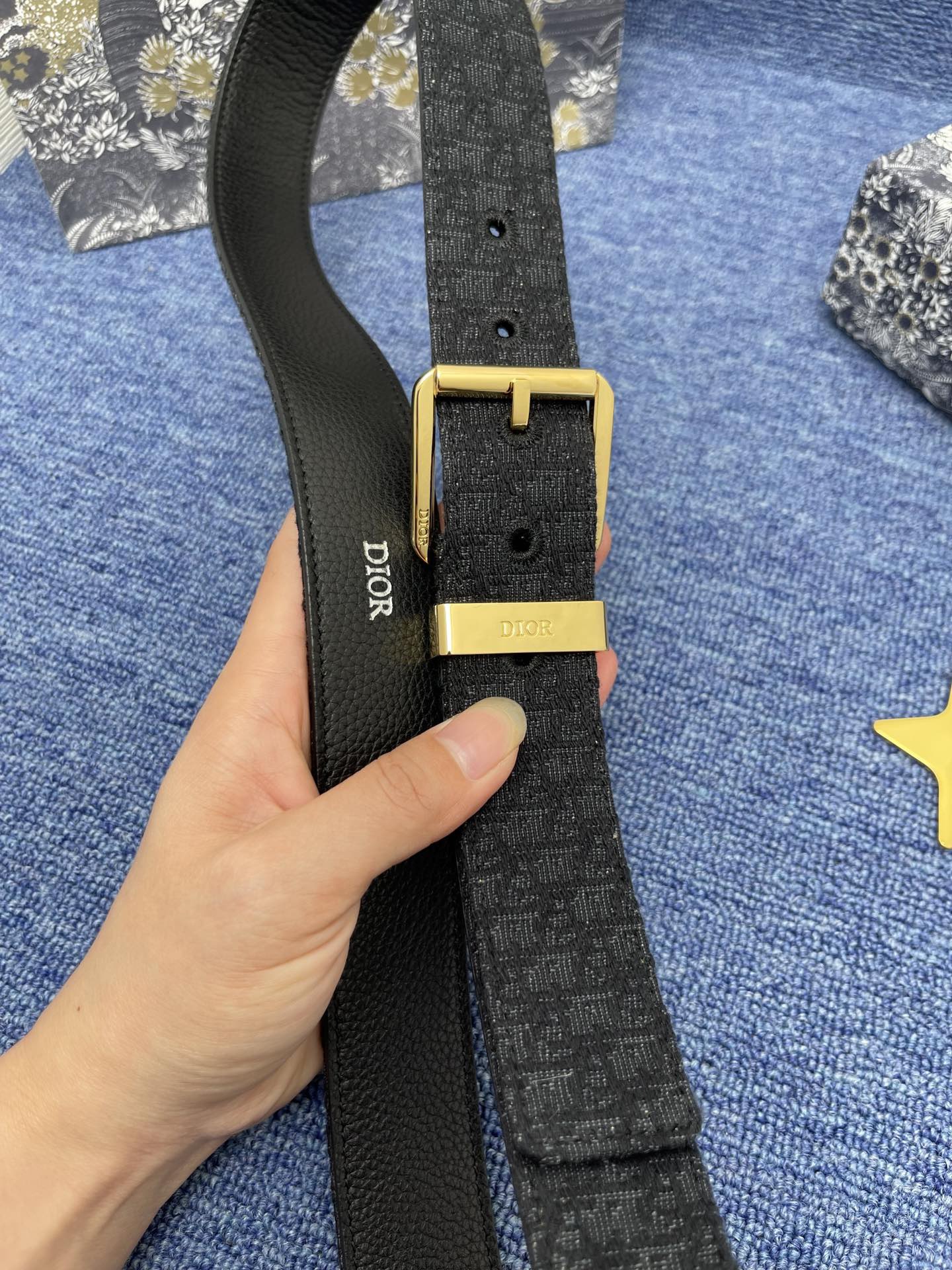 D*ior Belts Top Quality 35MM