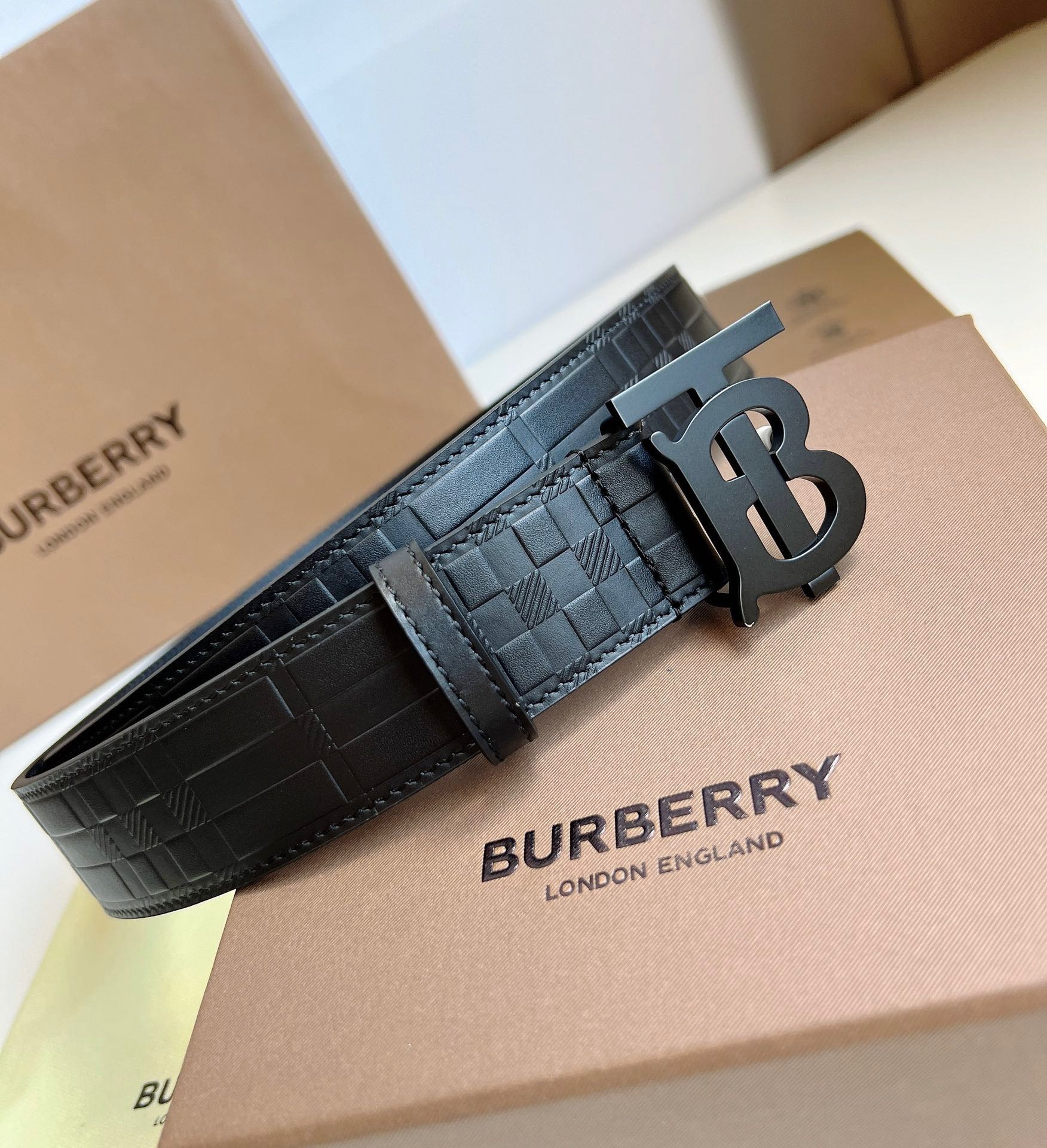B.urberrry Belts Top Quality 35MM