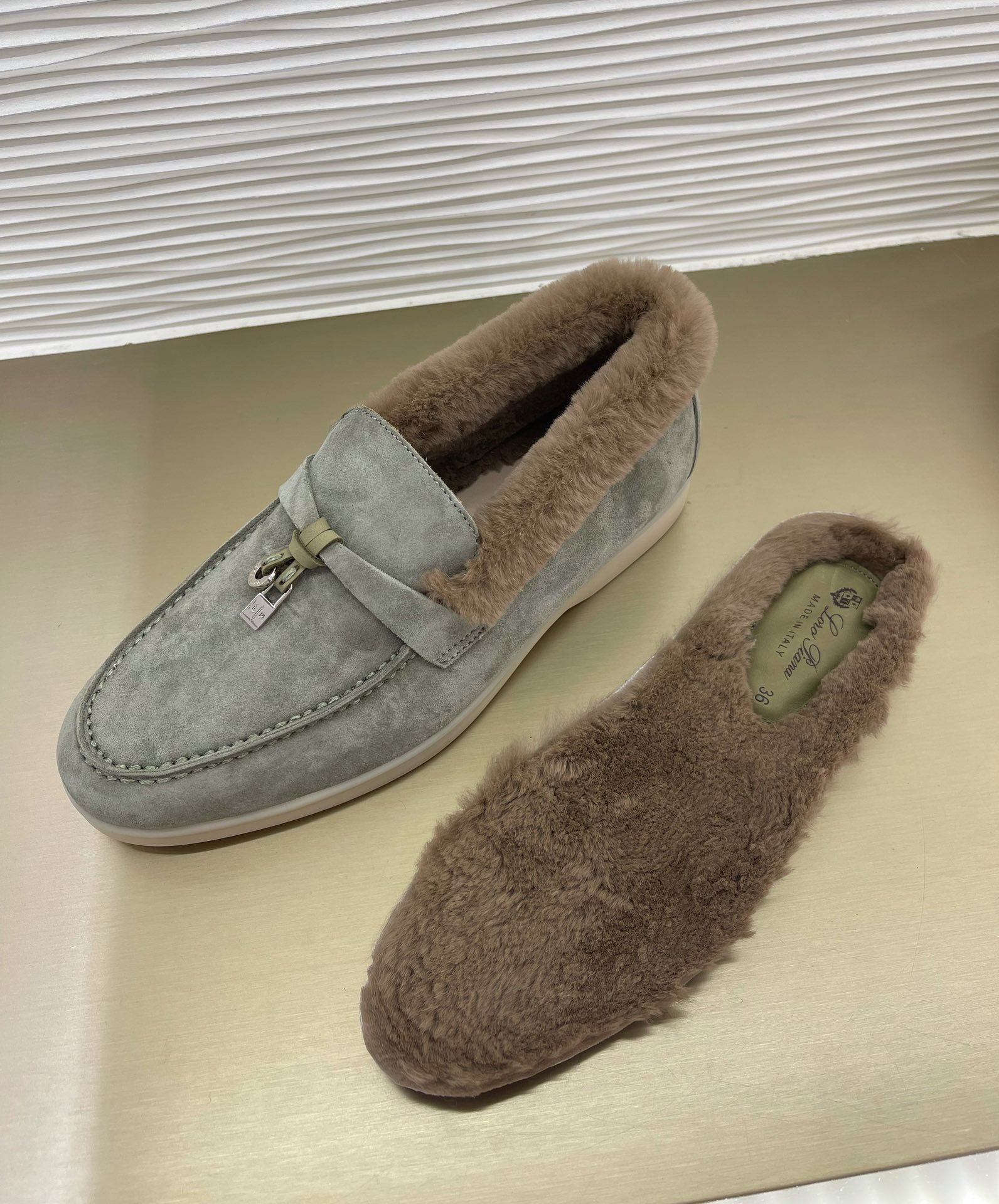 Women L*oro P*iana Top Loafer （）