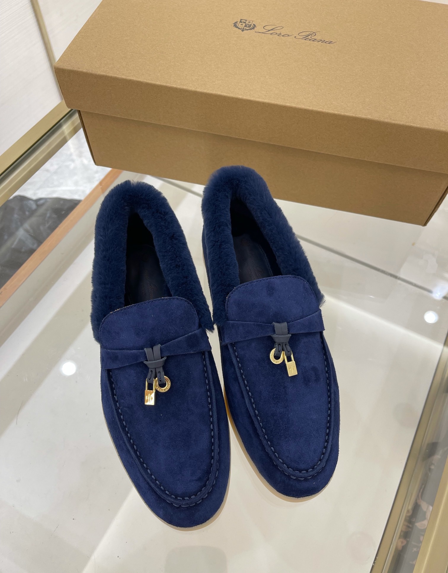 Women L*oro P*iana Top Loafer （）