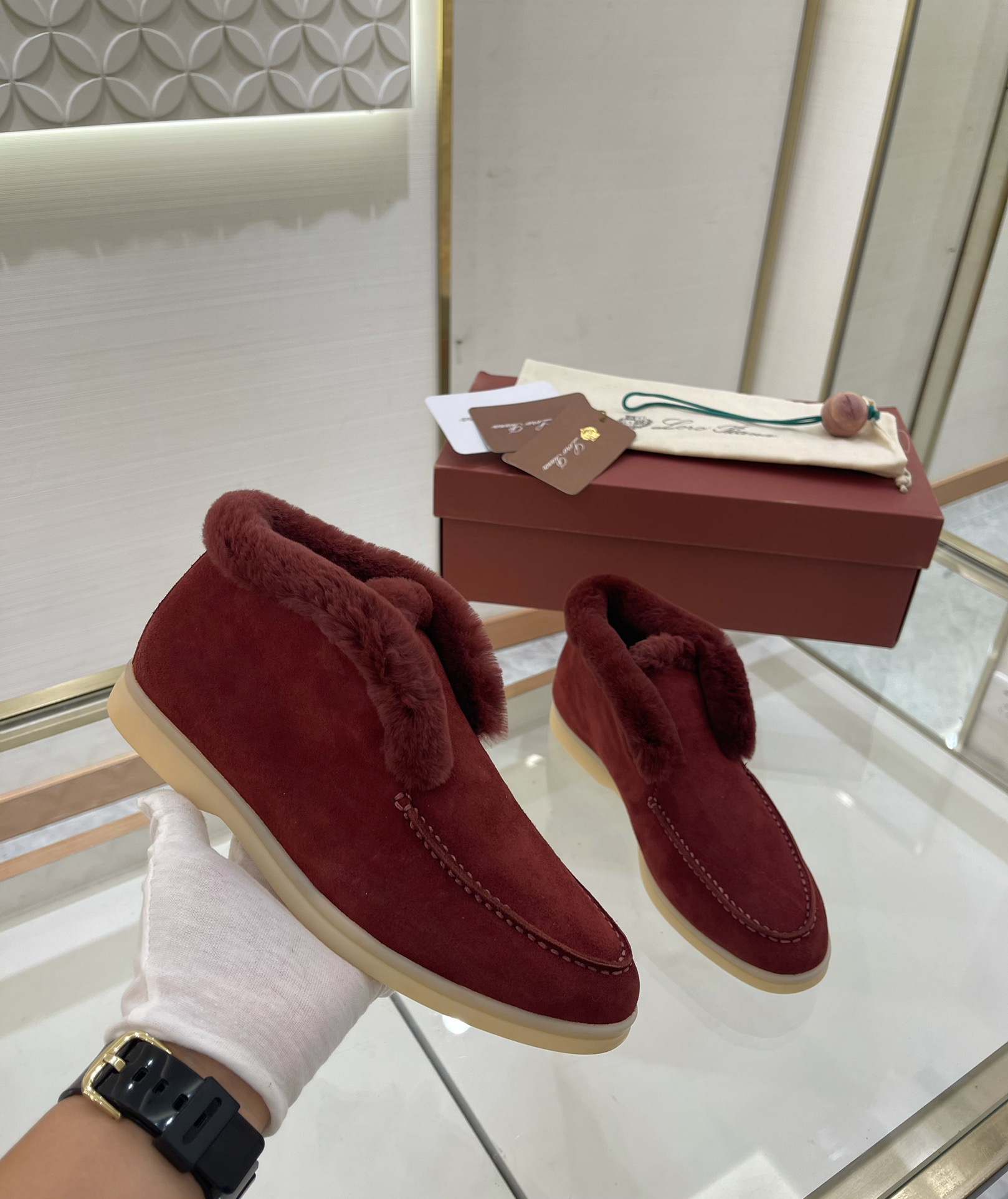 Women L*oro P*iana Top Loafer （）