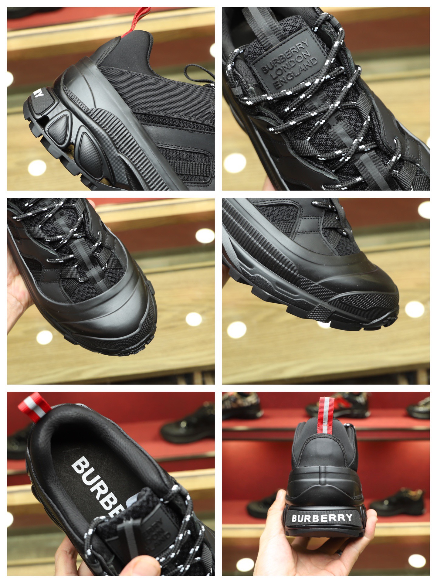 Men B*urberry Top Sneaker Maikesneakers