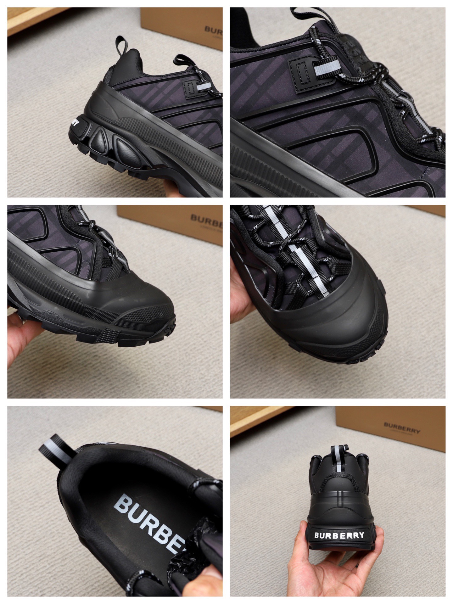 Men B*urberry Top Sneaker Maikesneakers