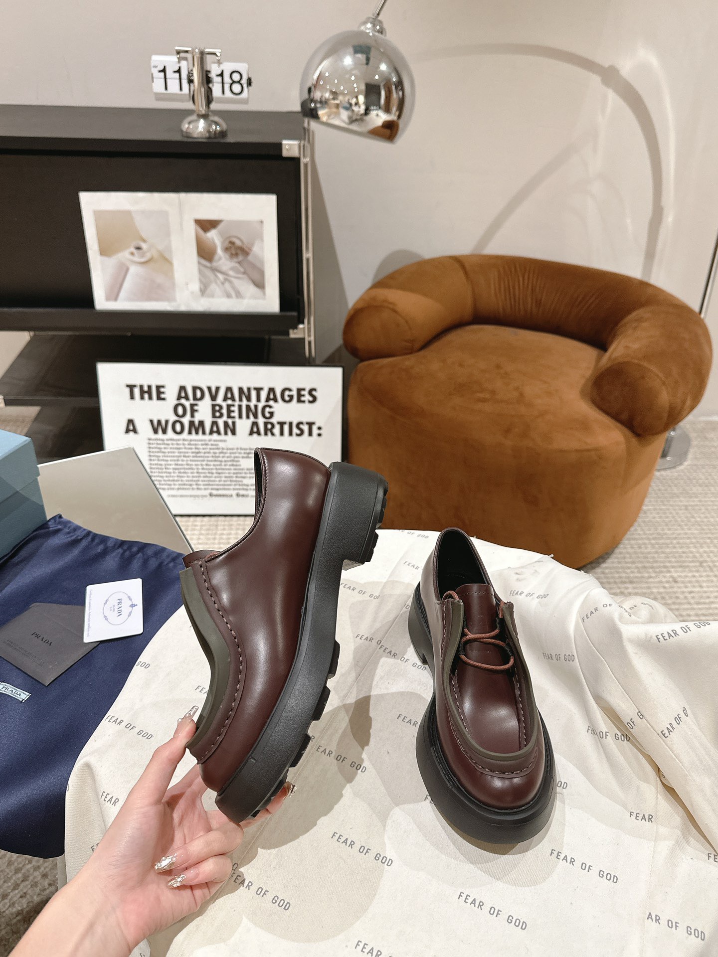 Women P*rada Top Sneaker