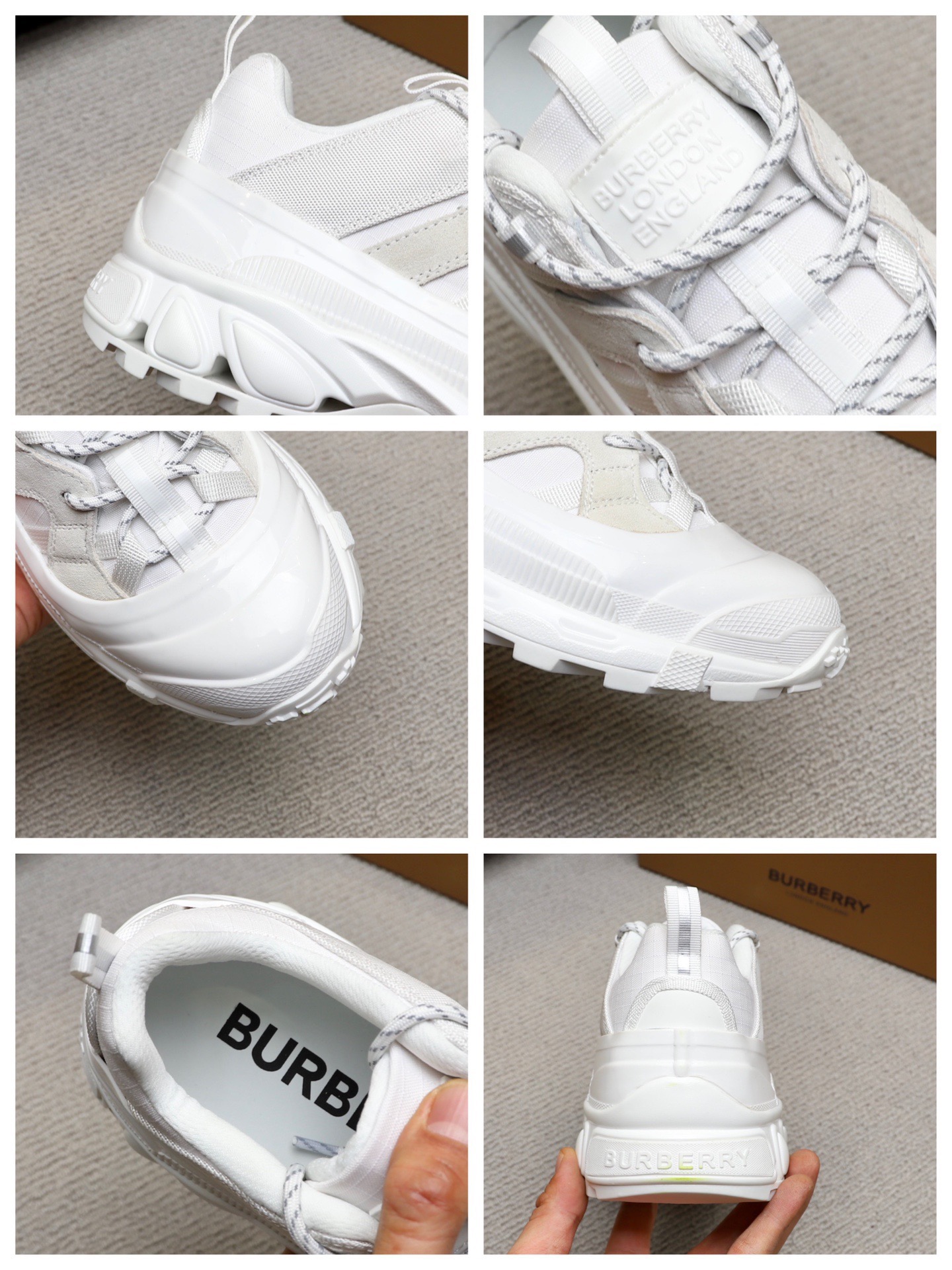 Men B*urberry Top Sneaker Maikesneakers