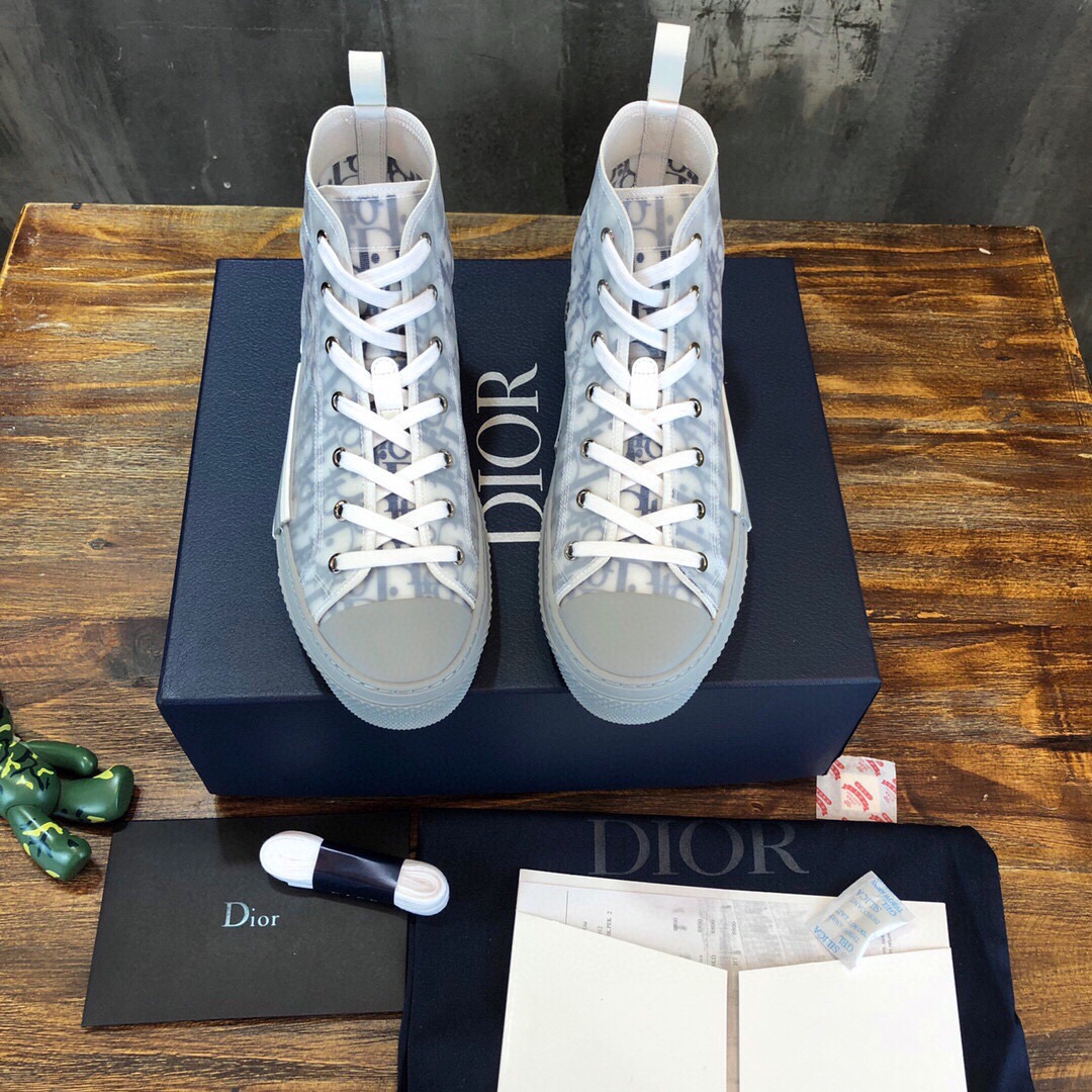 Men Women D*ior Top Sneaker
