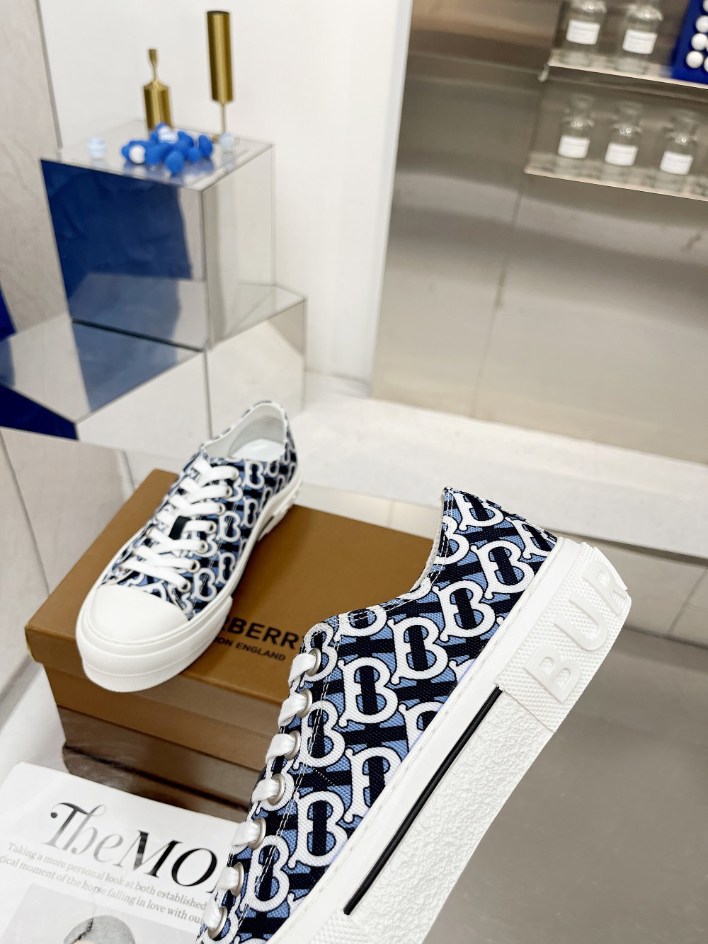 Men B*urberry Top Sneaker