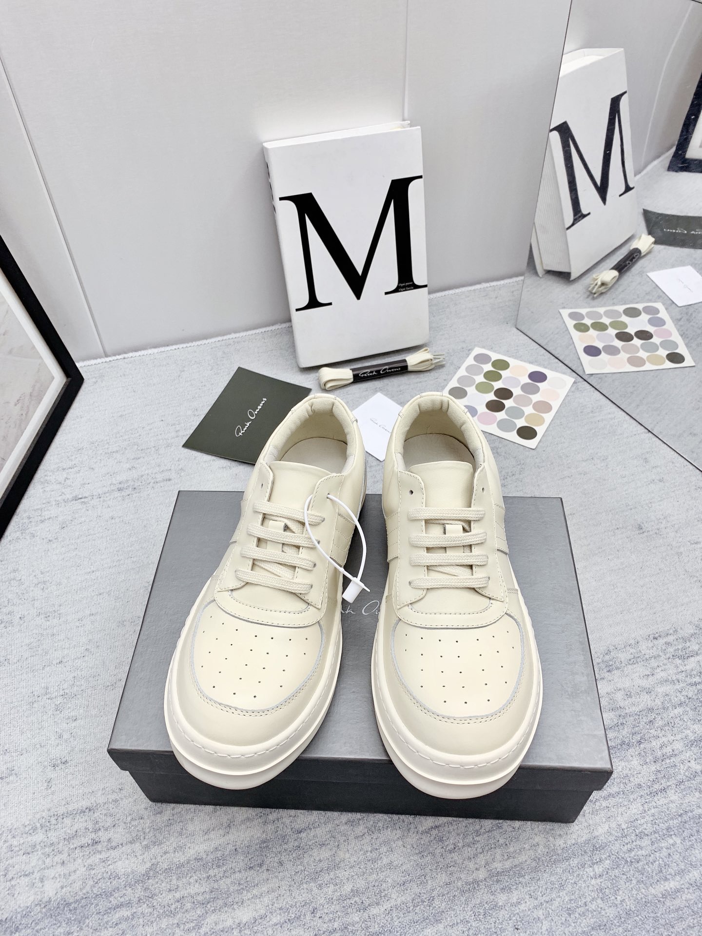 Men Women R*ick O*wens Top Sneaker