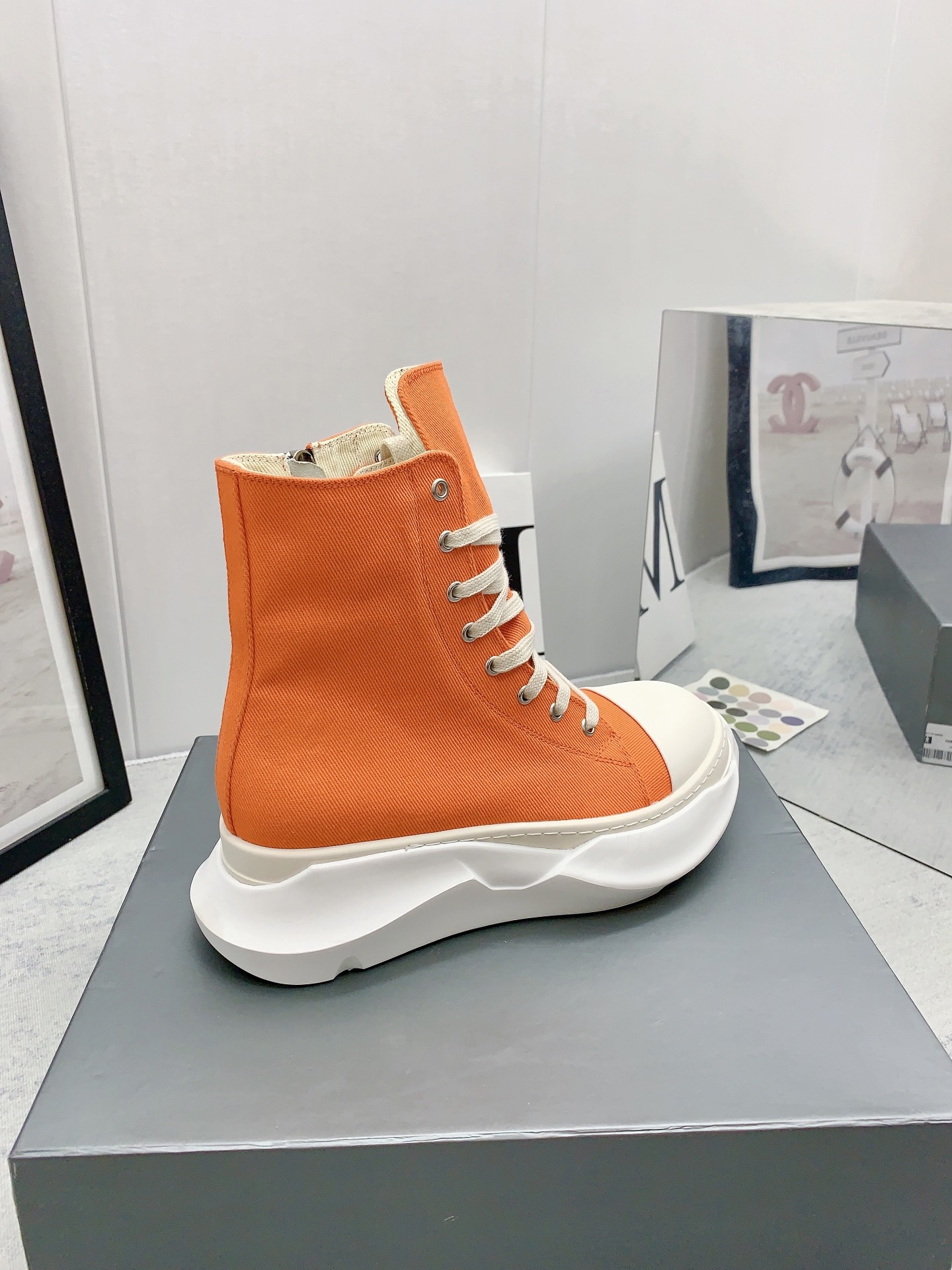 Men Women R*ick O*wens Top Sneaker