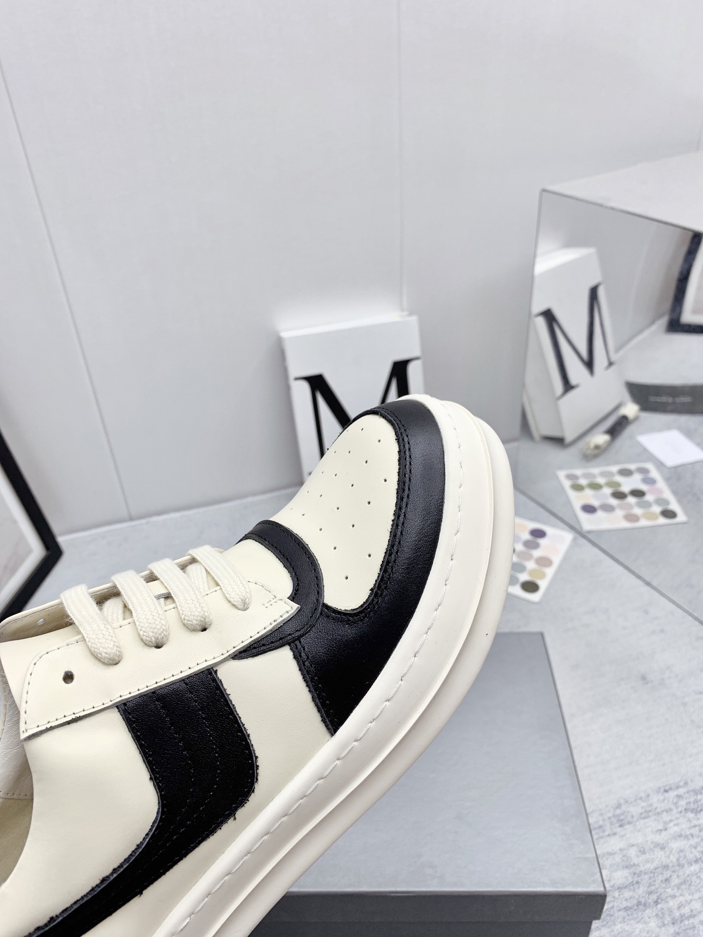 Men Women R*ick O*wens Top Sneaker