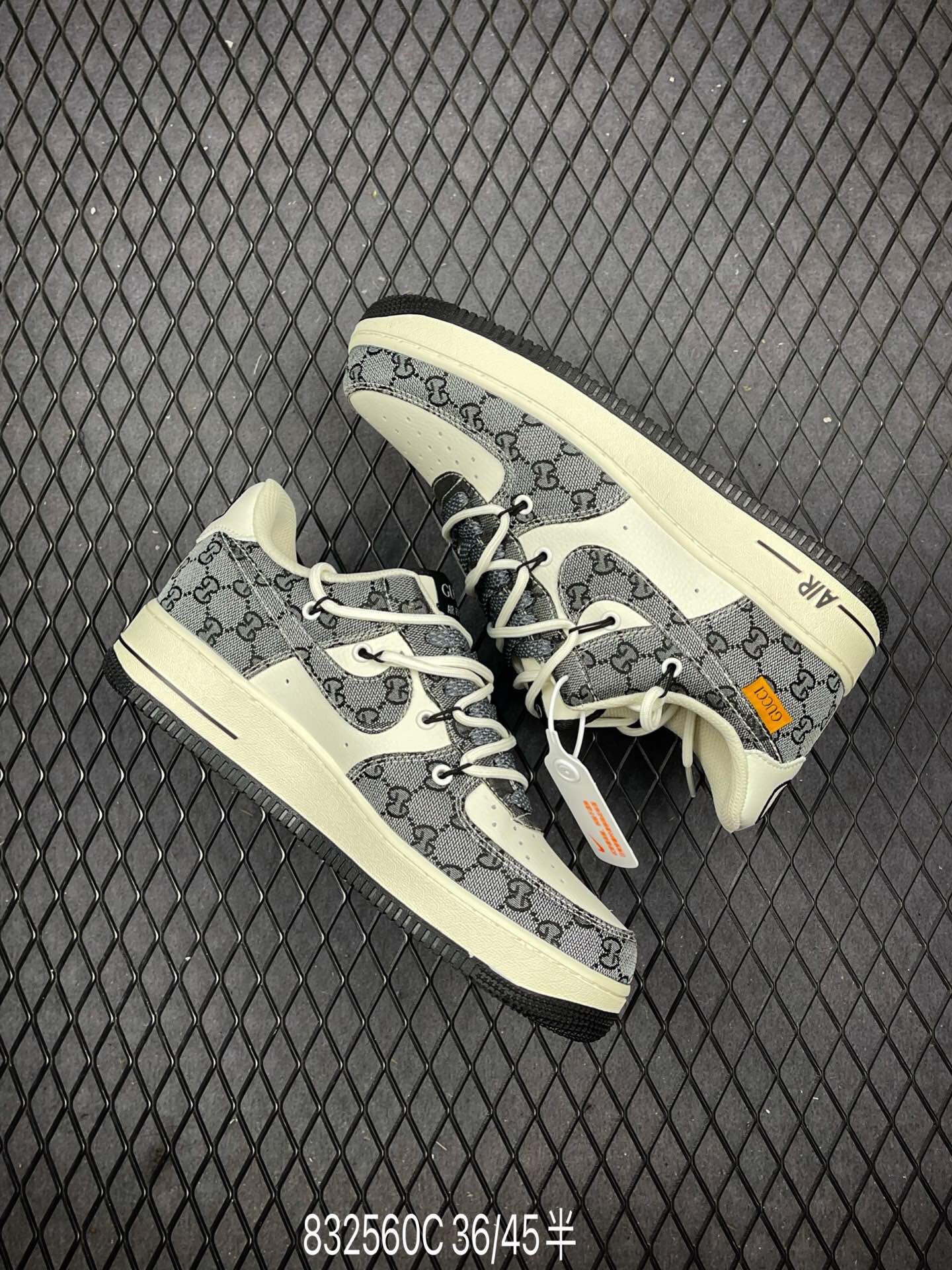 Men Women G*ucci +Nike Air Force 1 low