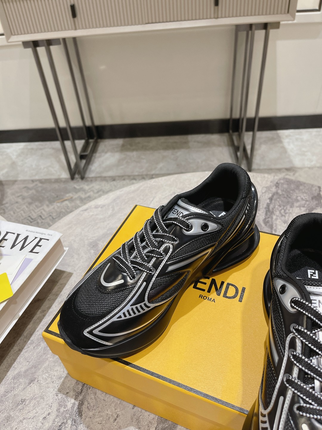 Men Women F*endi Top Sneaker